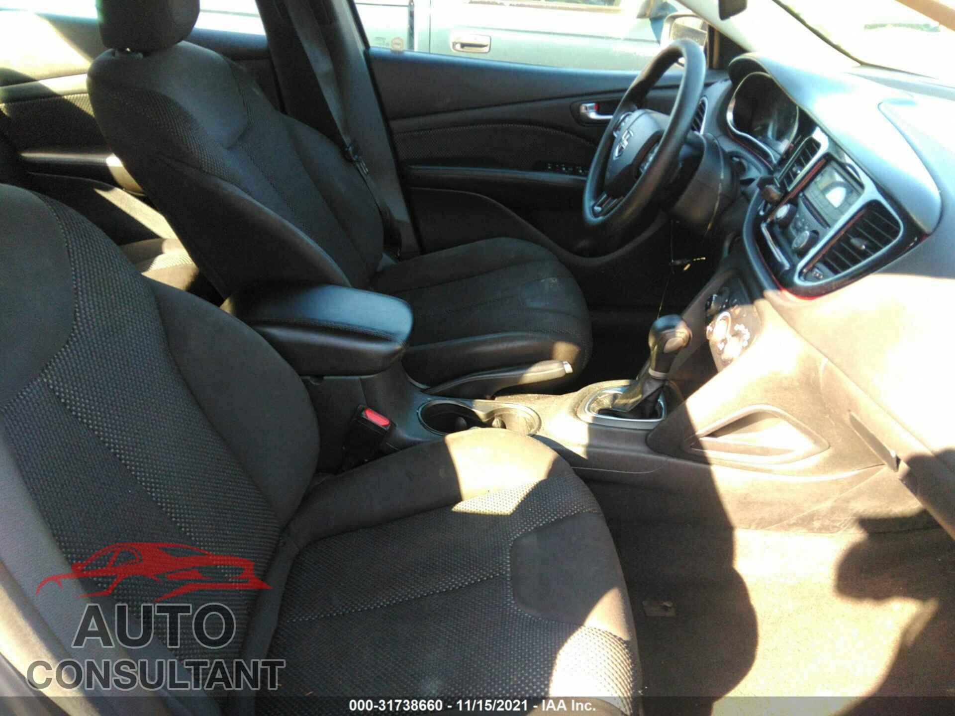 DODGE DART 2016 - 1C3CDFAA6GD516527