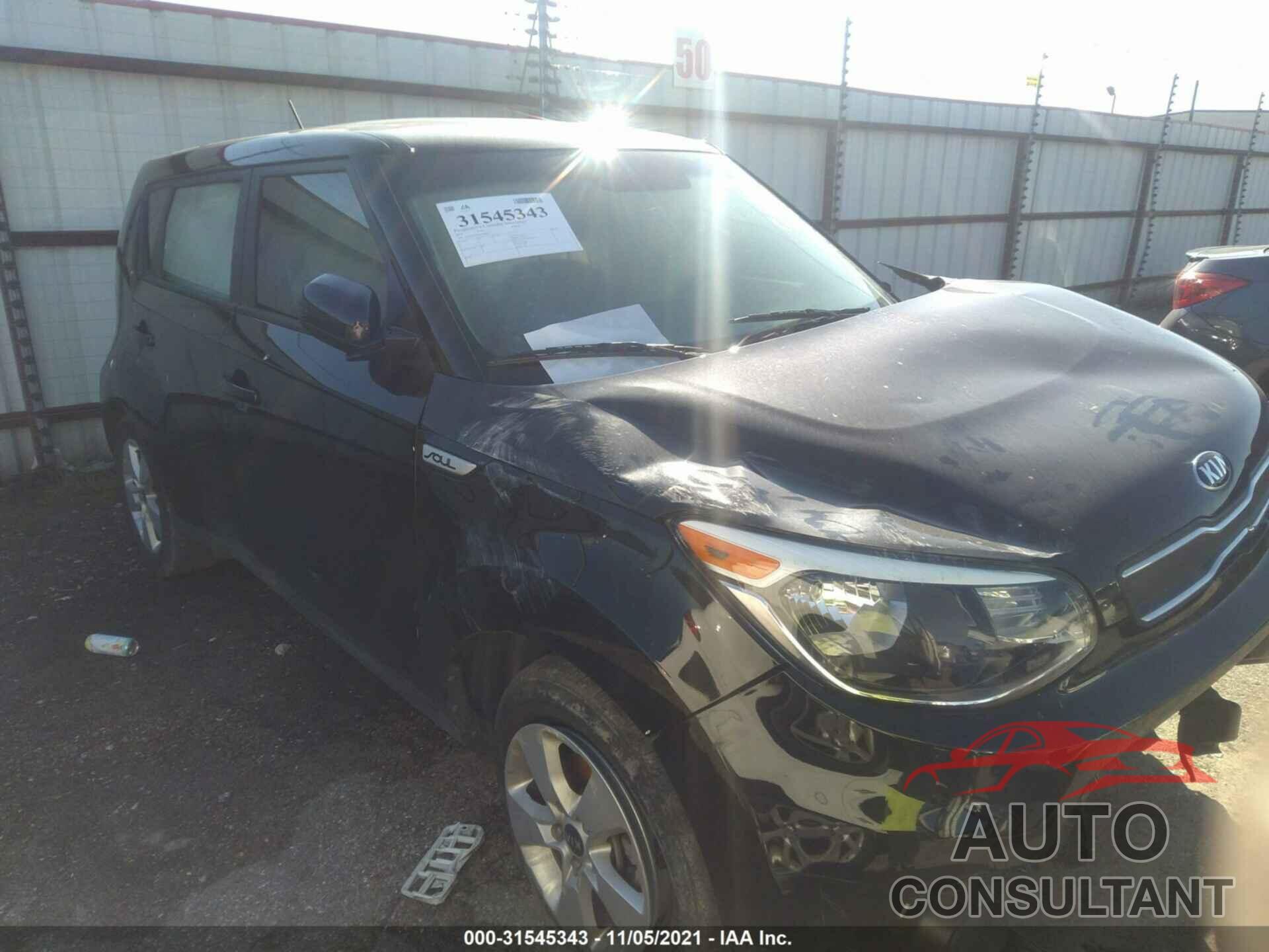 KIA SOUL 2019 - KNDJN2A20K7696421