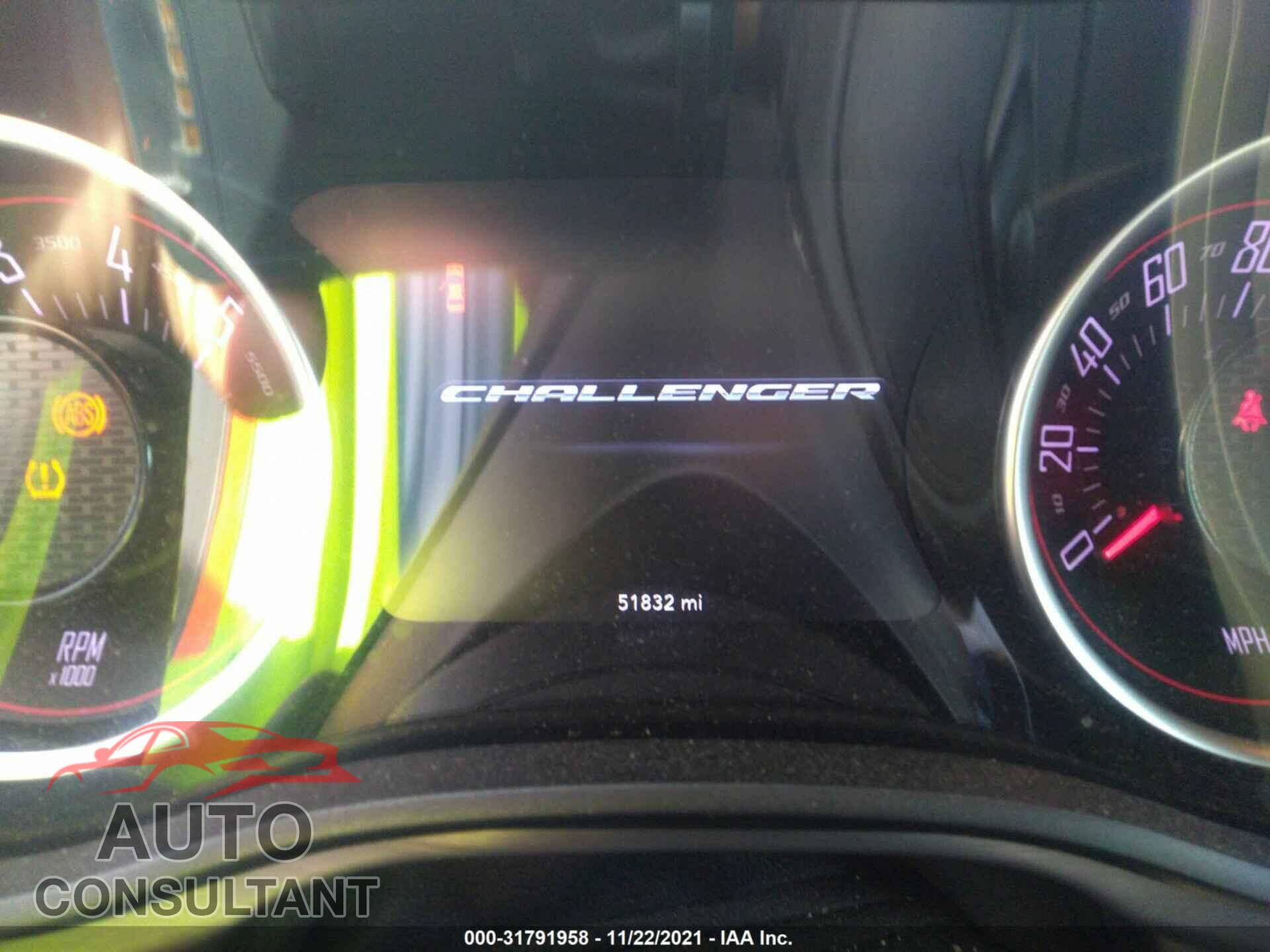 DODGE CHALLENGER 2017 - 2C3CDZBT9HH659204