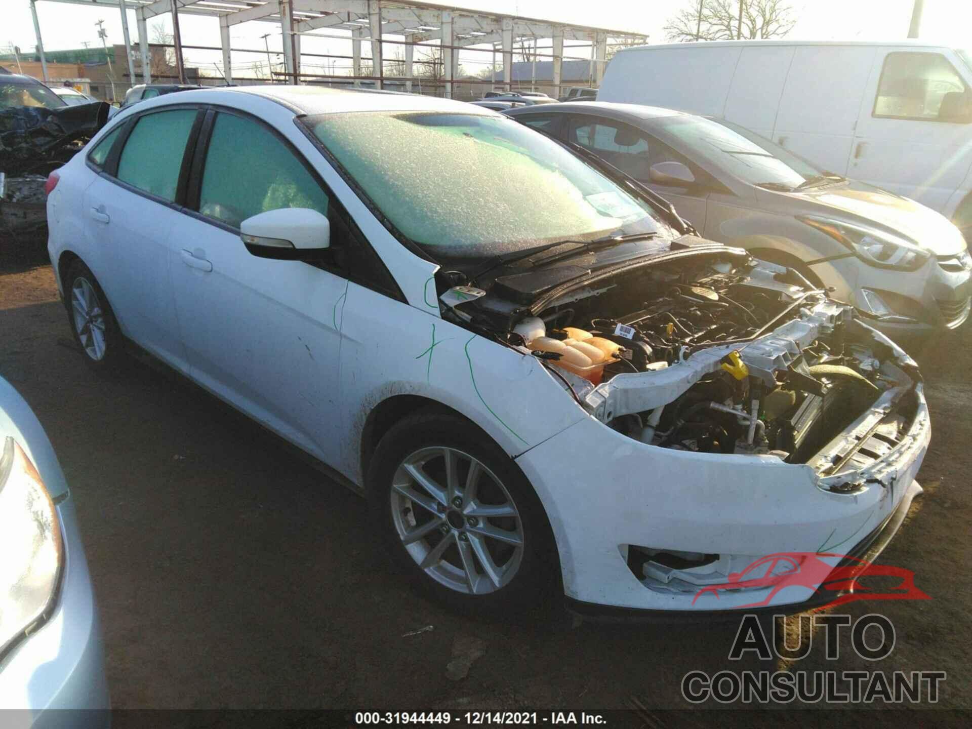 FORD FOCUS 2016 - 1FADP3F21GL204523
