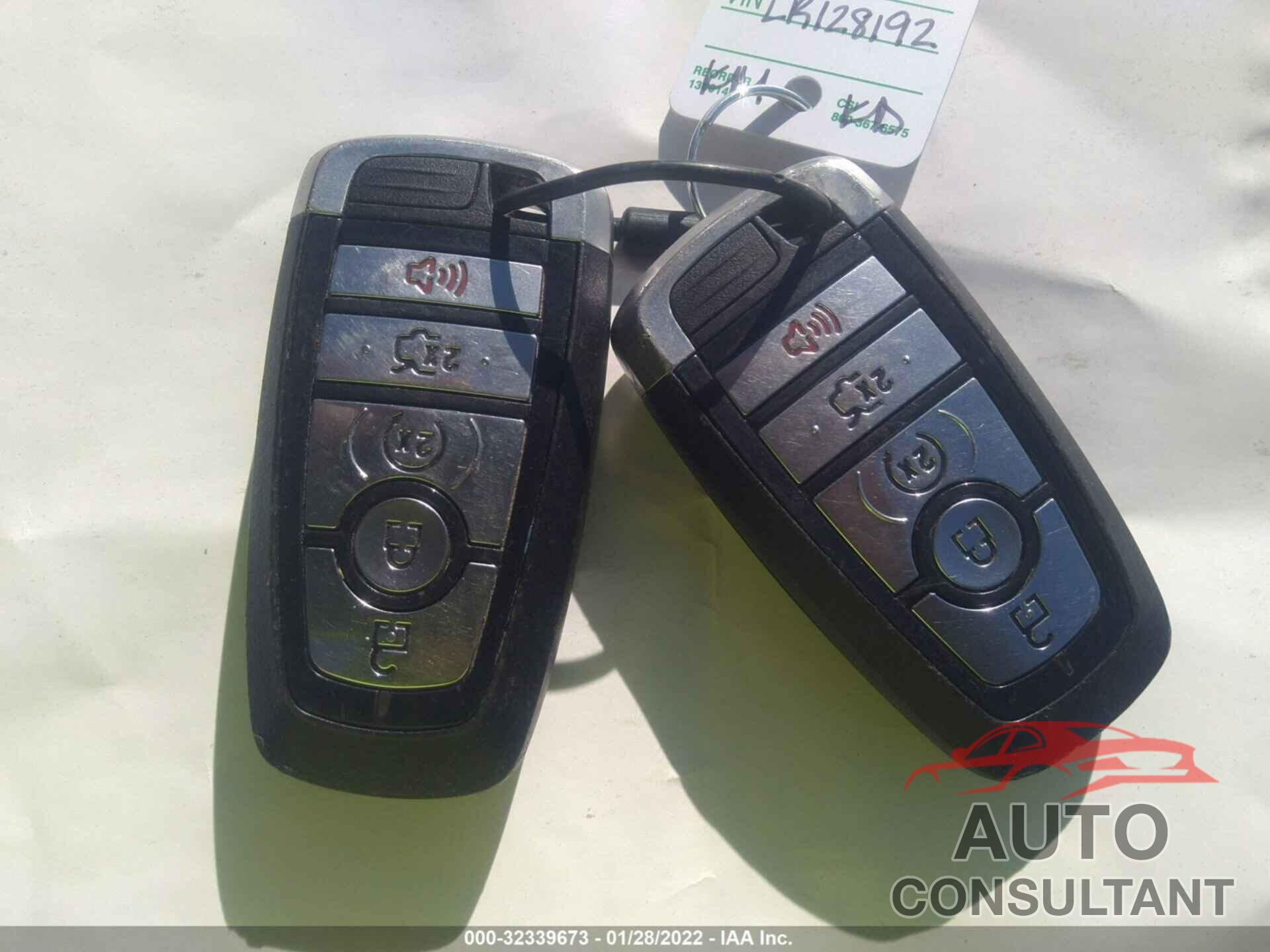 FORD FUSION 2020 - 3FA6P0K9XLR128192