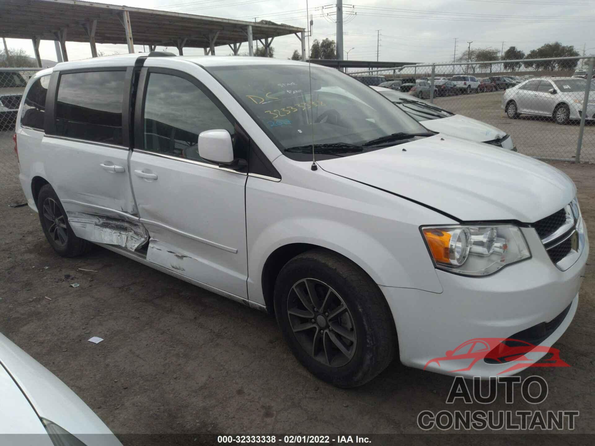 DODGE GRAND CARAVAN 2017 - 2C4RDGCGXHR859076