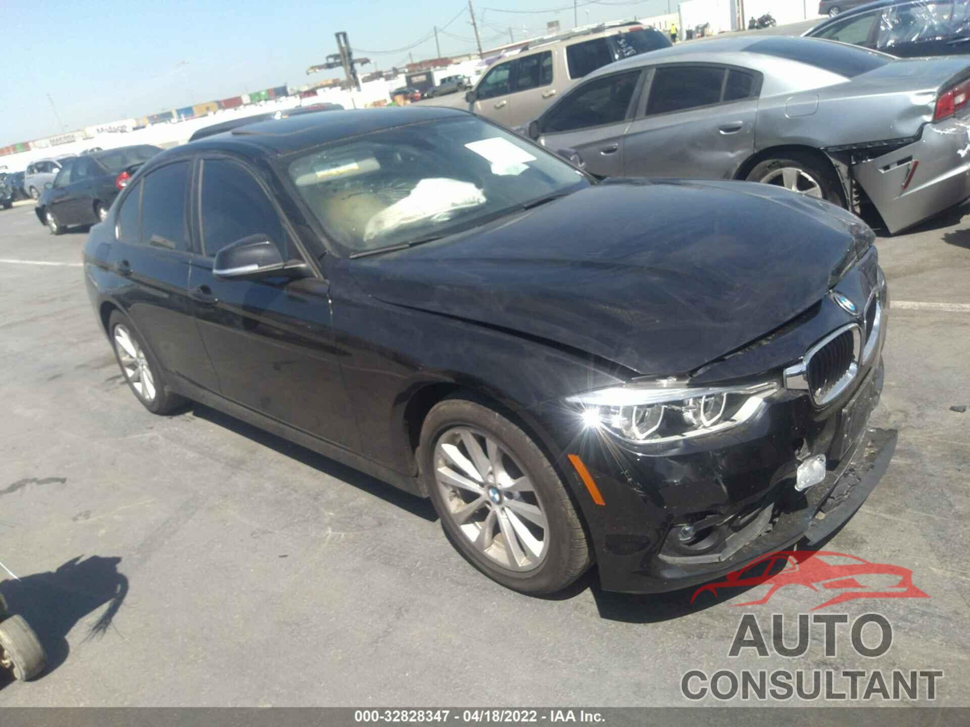 BMW 3 SERIES 2018 - WBA8E1G59JNU90516