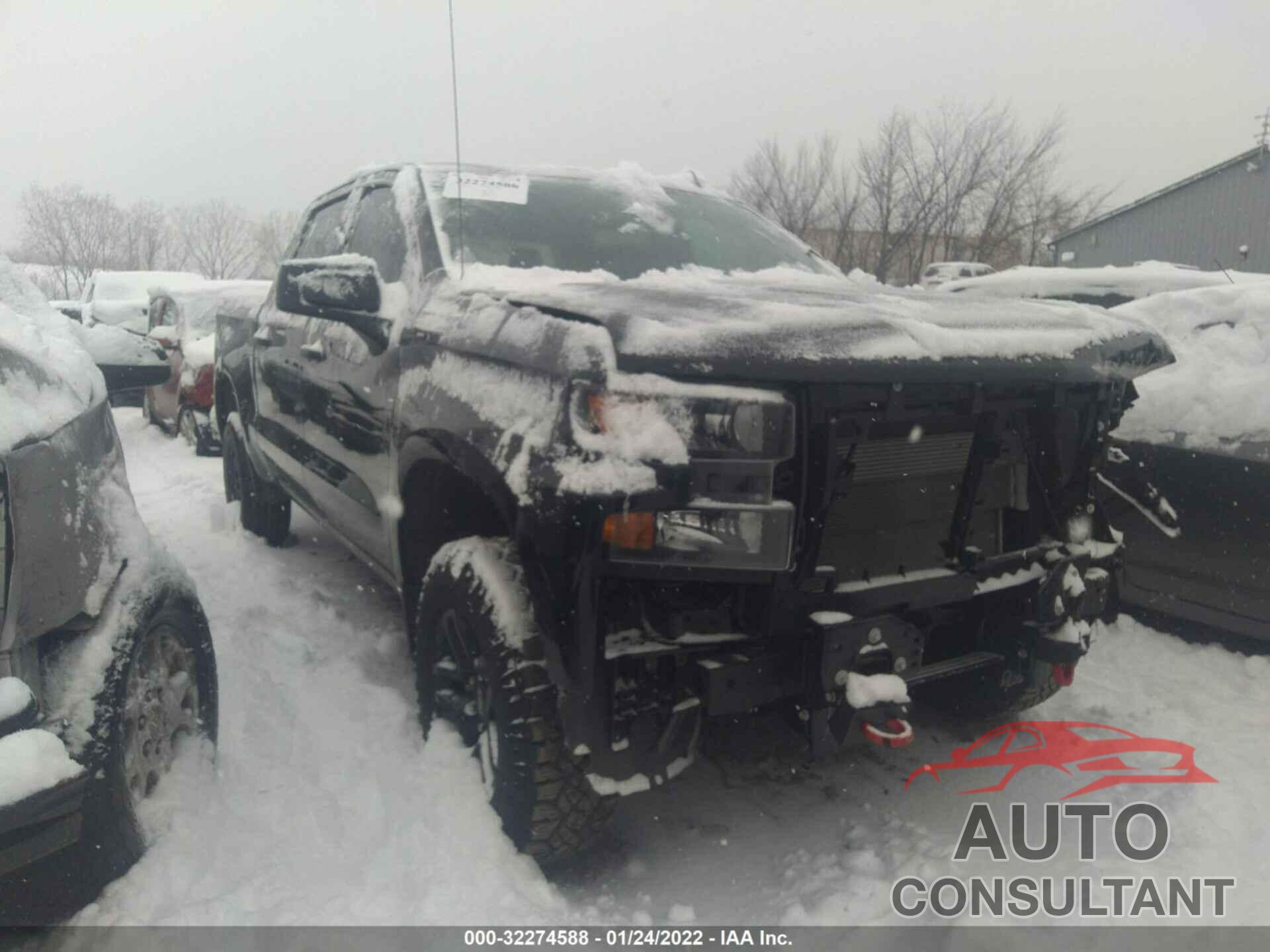 CHEVROLET SILVERADO 1500 2021 - 1GCPYCEF7MZ268504