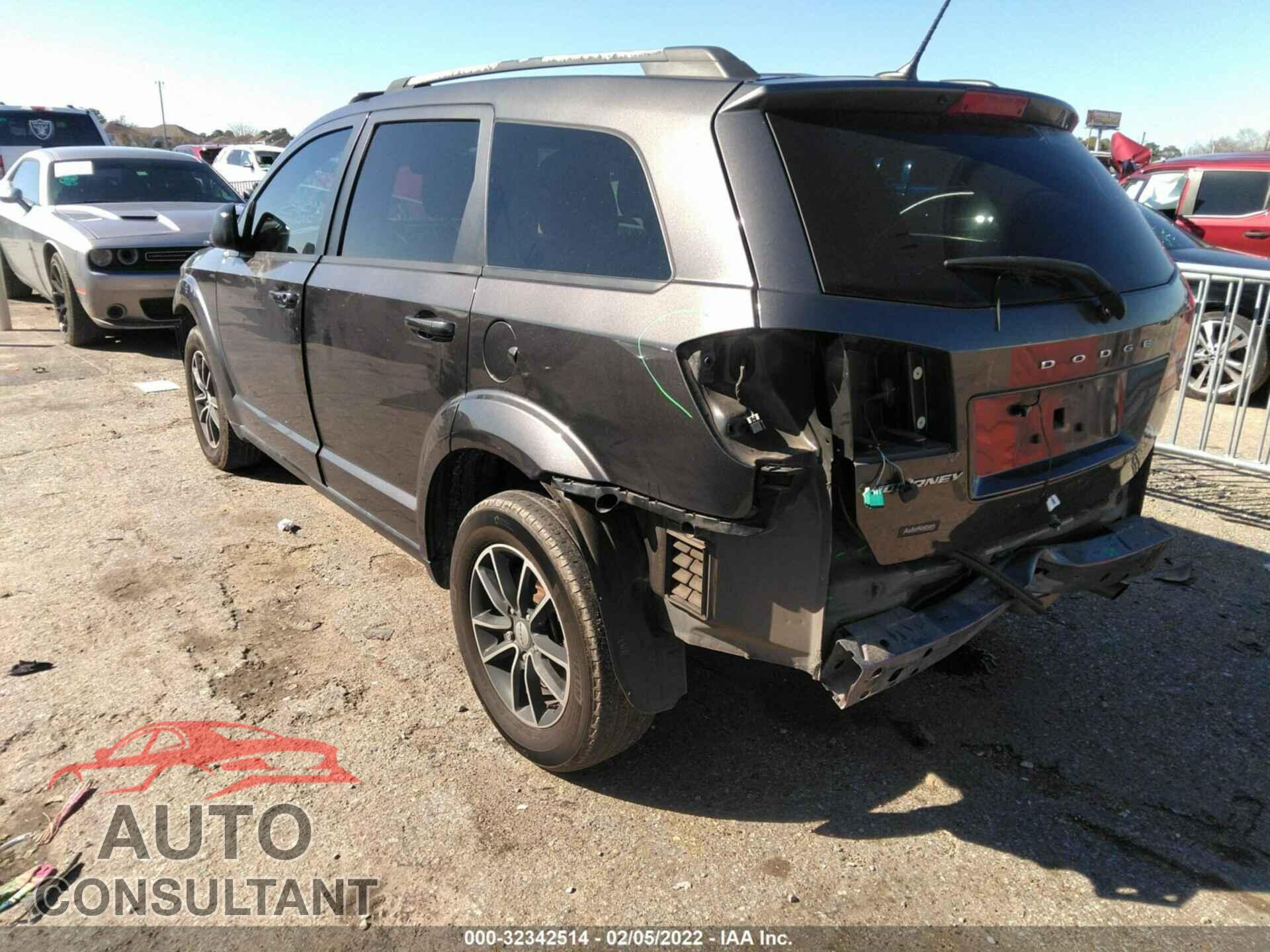 DODGE JOURNEY 2017 - 3C4PDCAB6HT577232