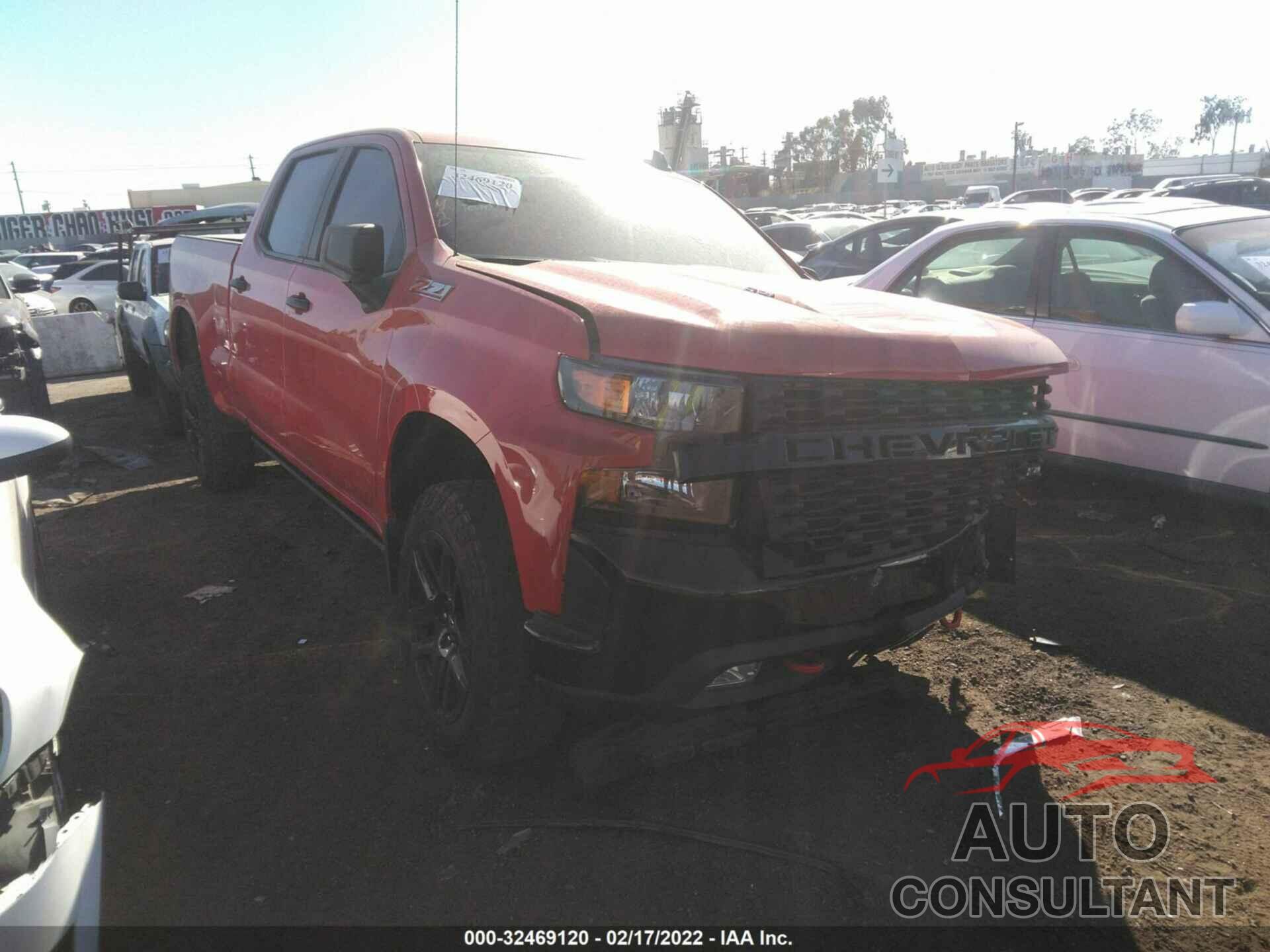 CHEVROLET SILVERADO 1500 2021 - 1GCPYCEL0MZ335174