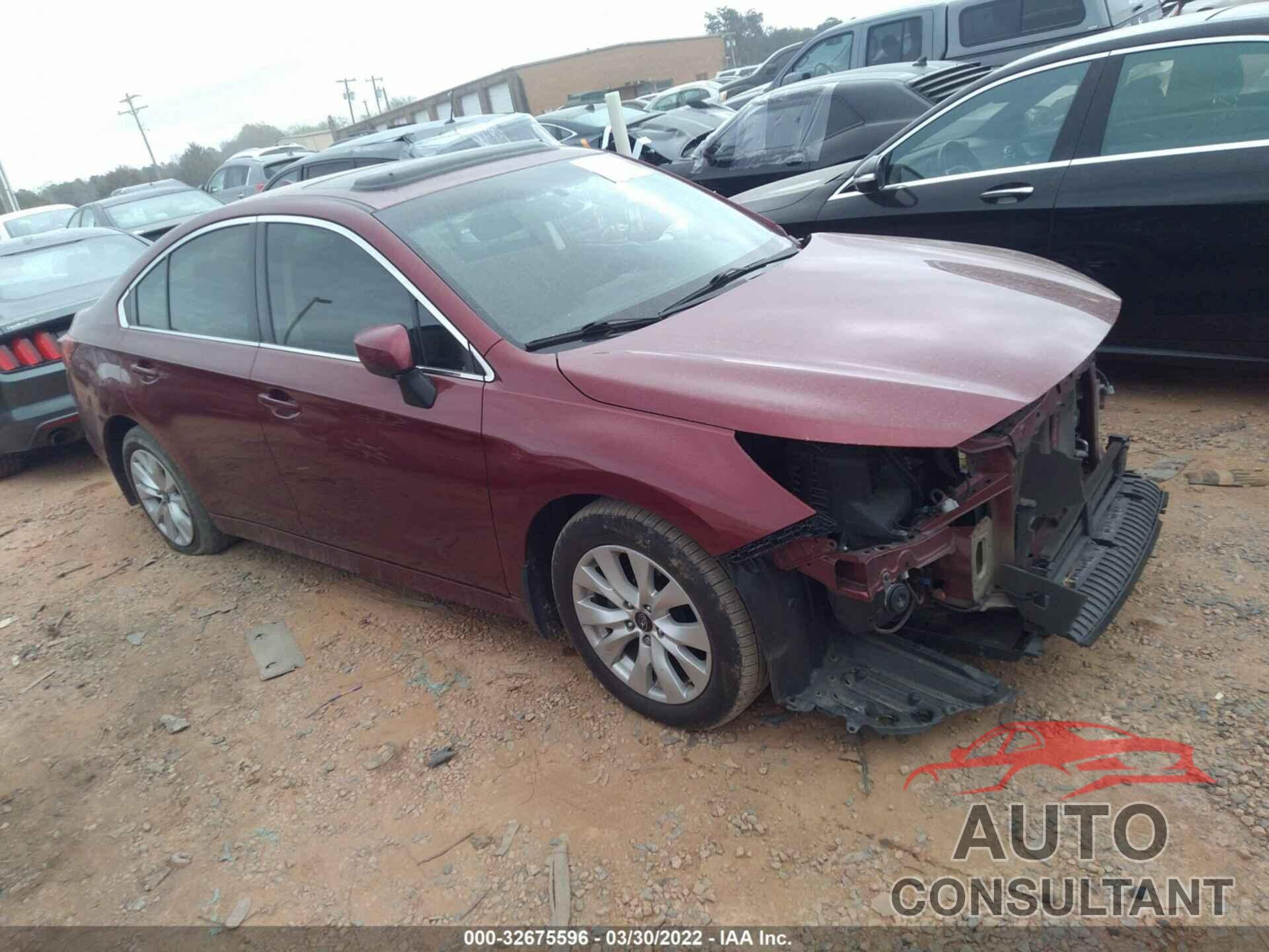 SUBARU LEGACY 2016 - 4S3BNBD62G3009294