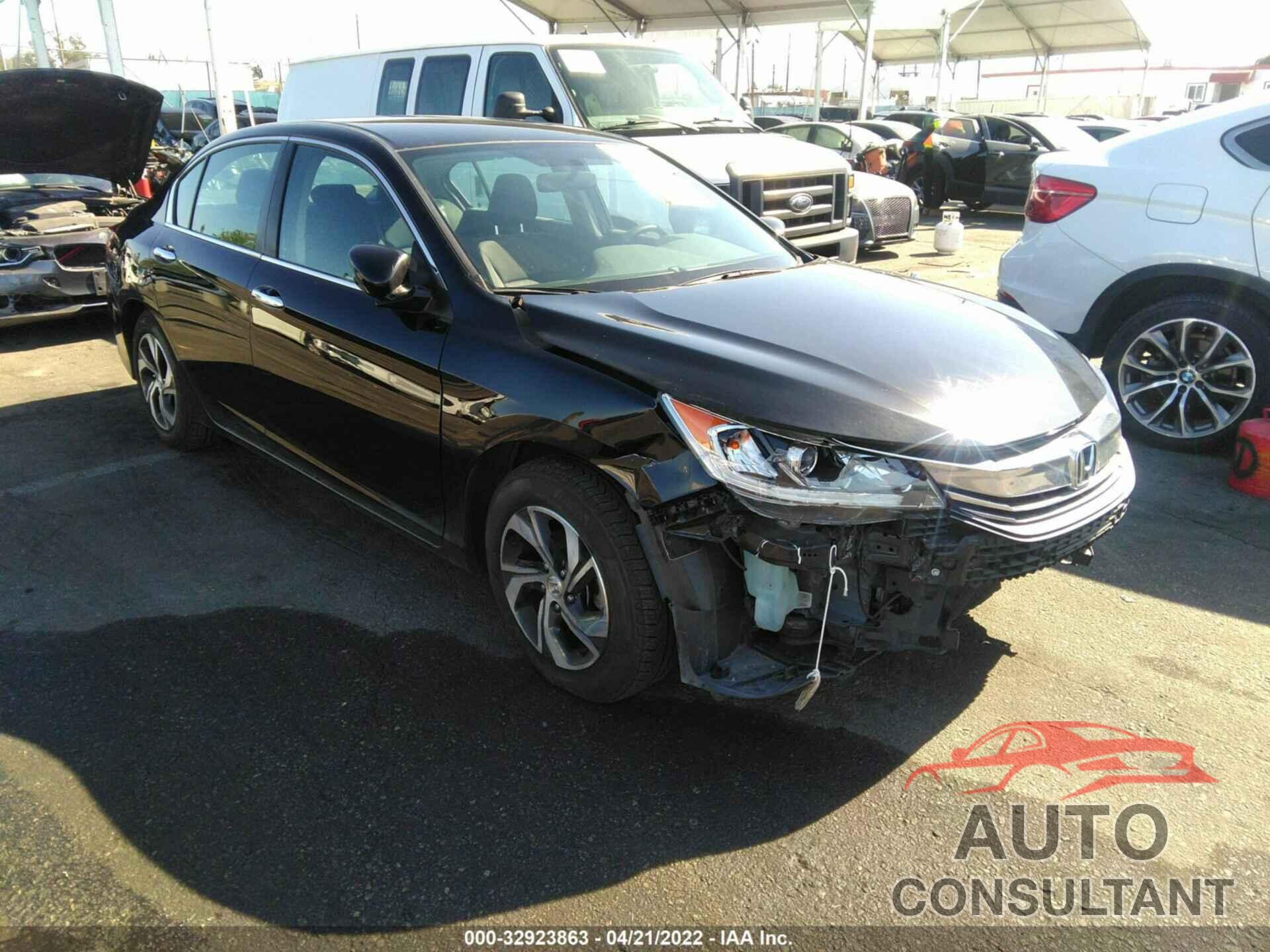 HONDA ACCORD SEDAN 2016 - 1HGCR2F32GA202733