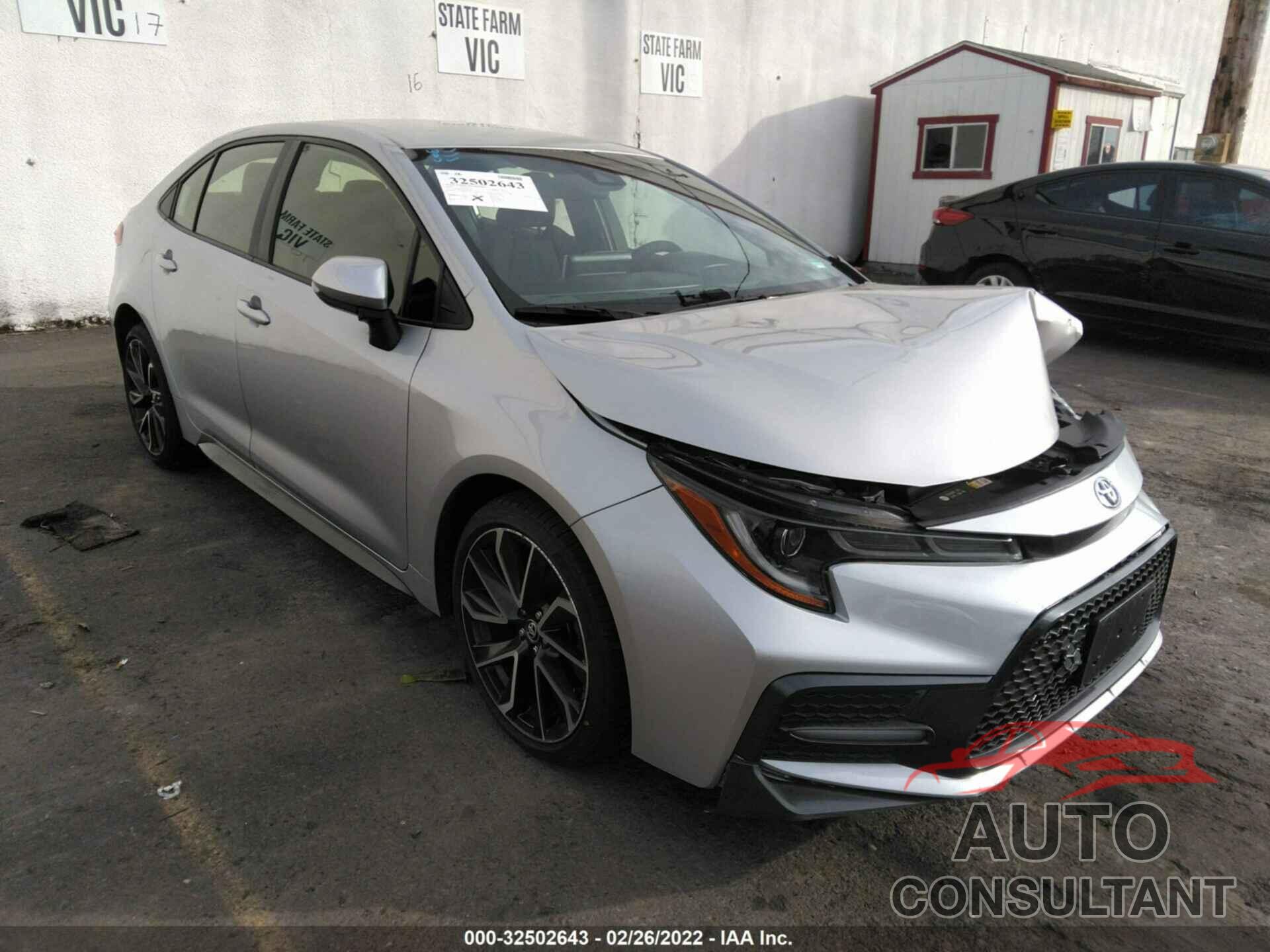 TOYOTA COROLLA 2020 - JTDS4RCE0LJ023625