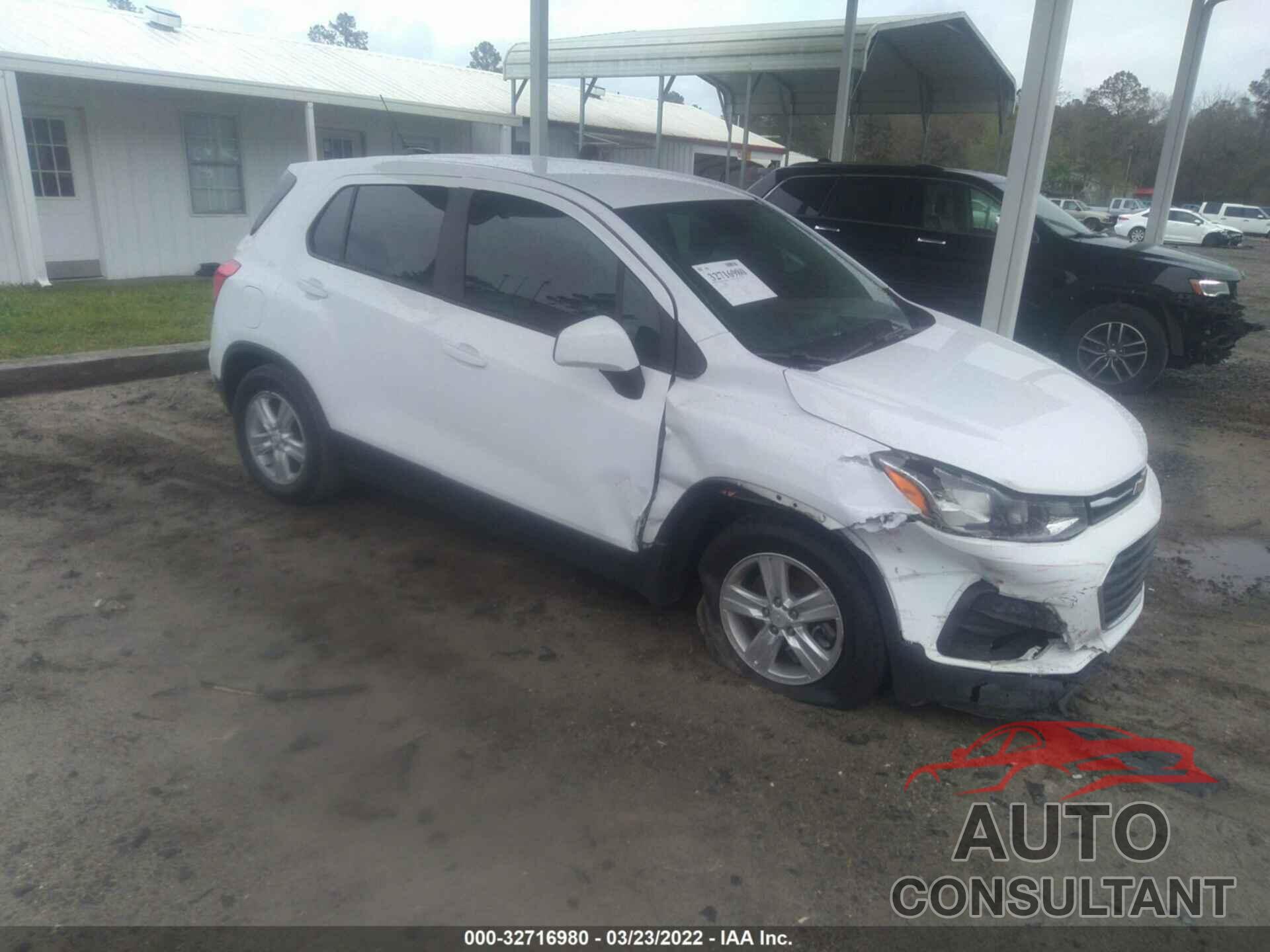 CHEVROLET TRAX 2019 - 3GNCJKSB8KL194195