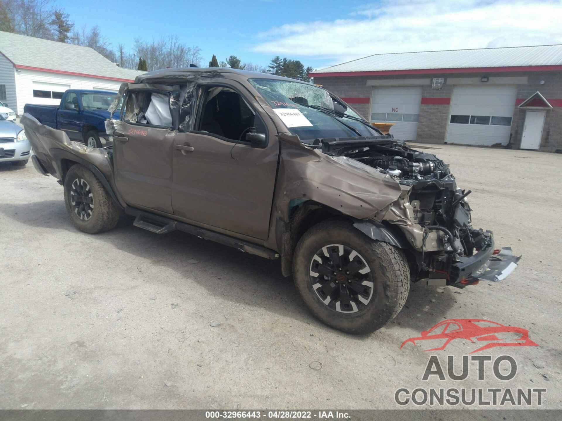 NISSAN FRONTIER 2022 - 1N6ED1EK2NN650594