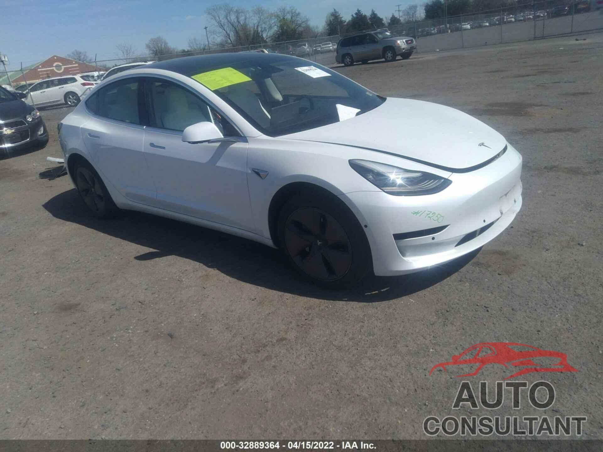 TESLA MODEL 3 2019 - 5YJ3E1EA1KF417735