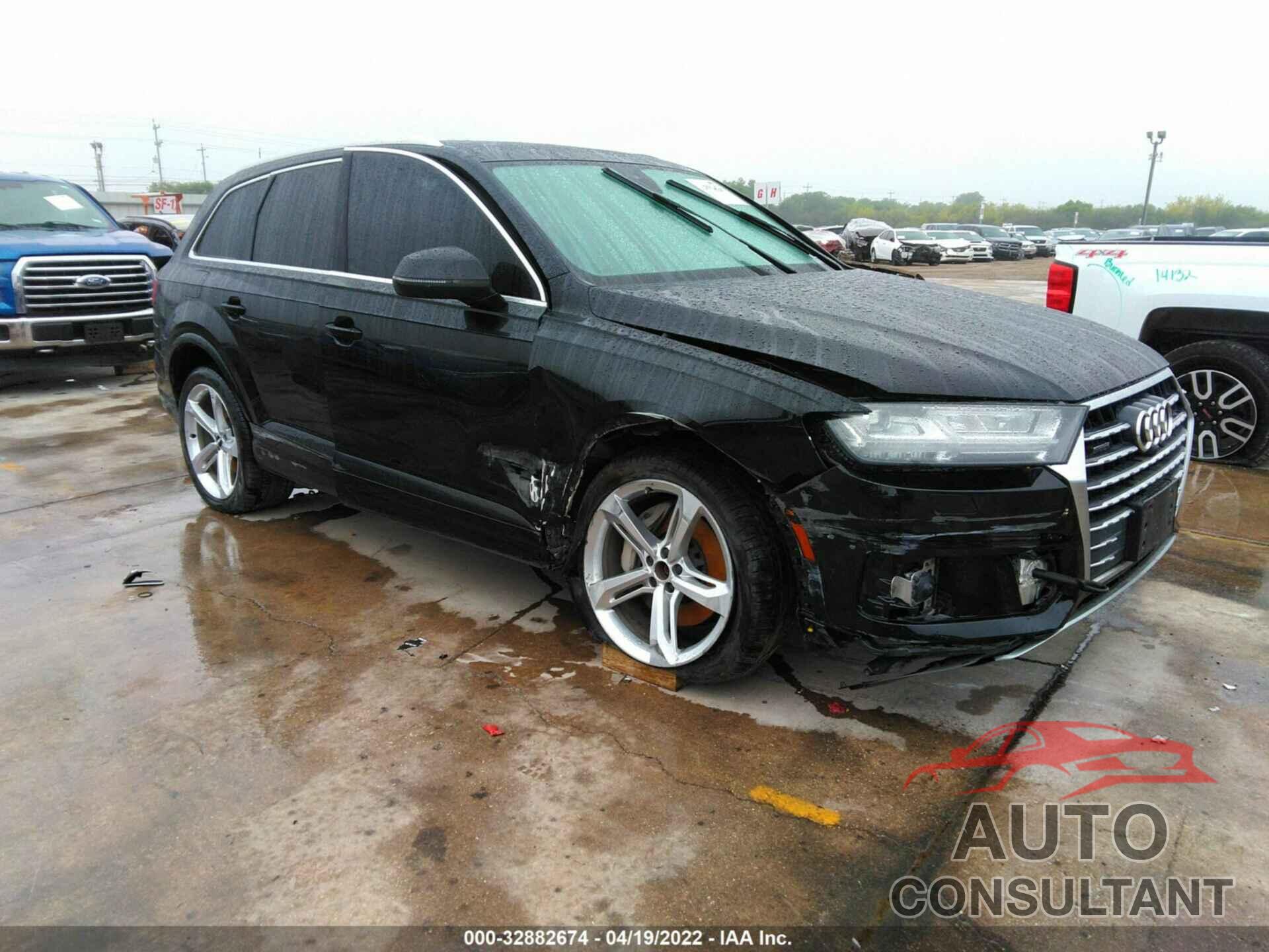 AUDI Q7 2019 - WA1VABF7XKD013265