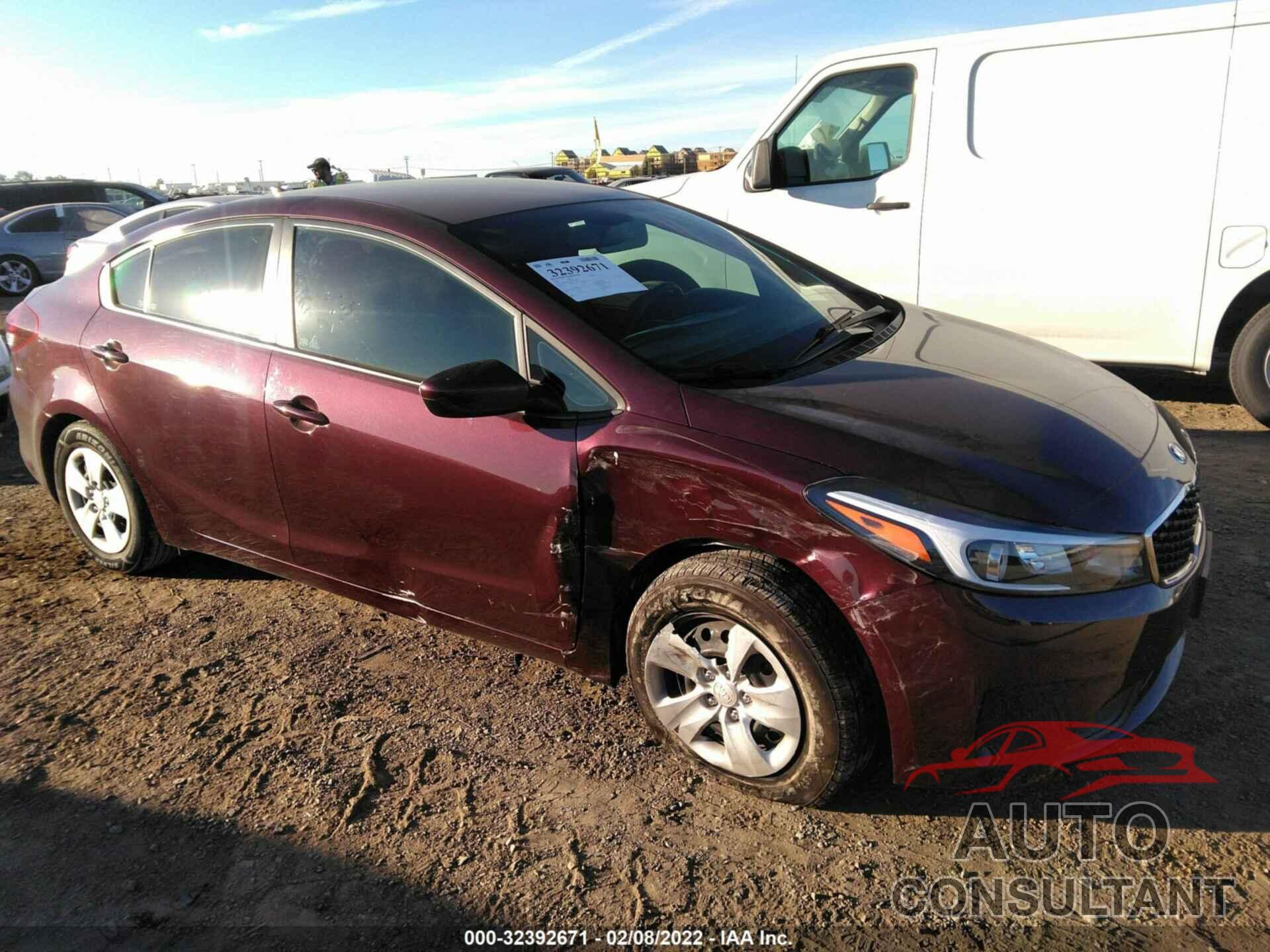 KIA FORTE 2017 - 3KPFK4A76HE035085