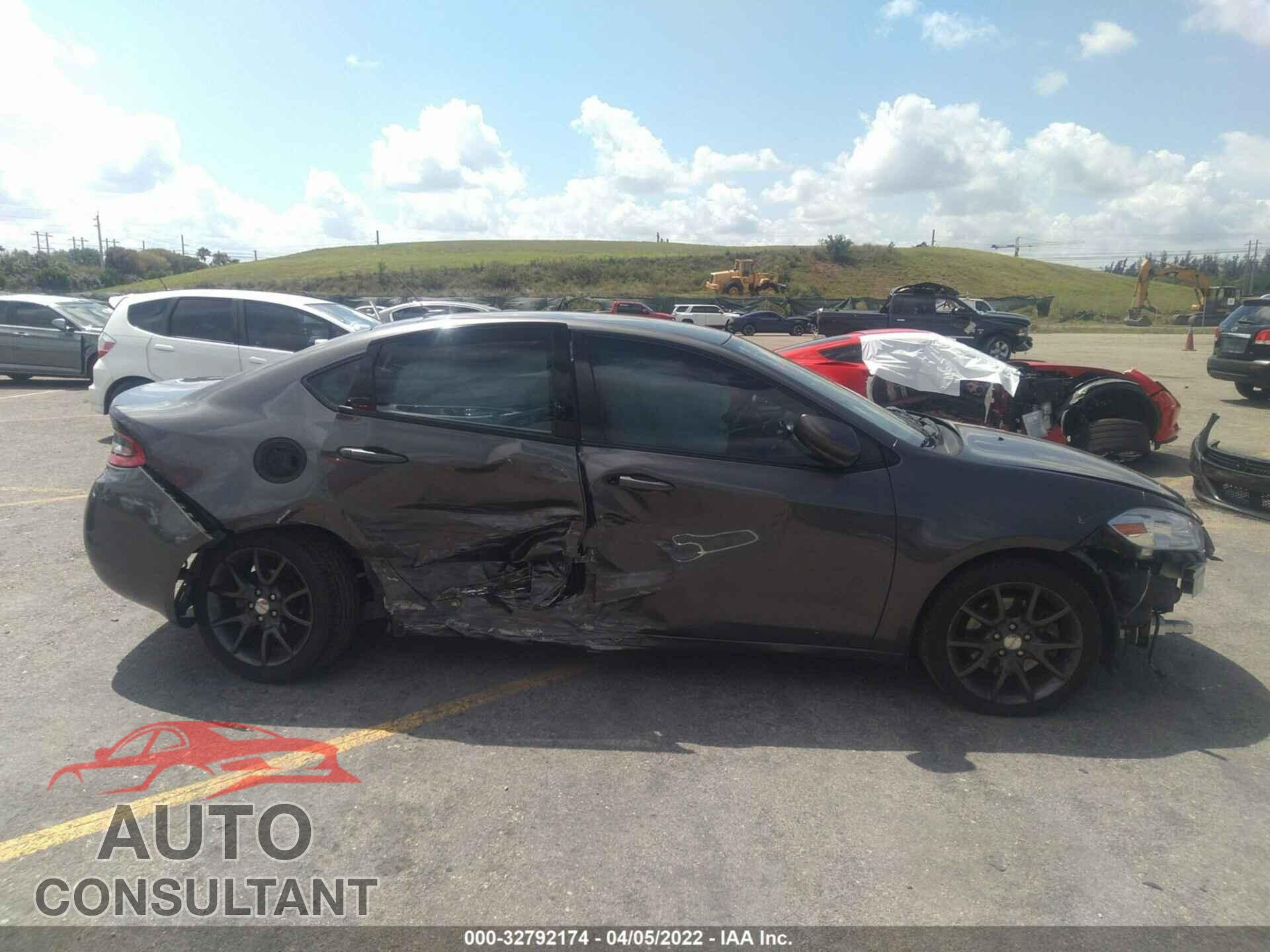 DODGE DART 2016 - 1C3CDFBB1GD610063