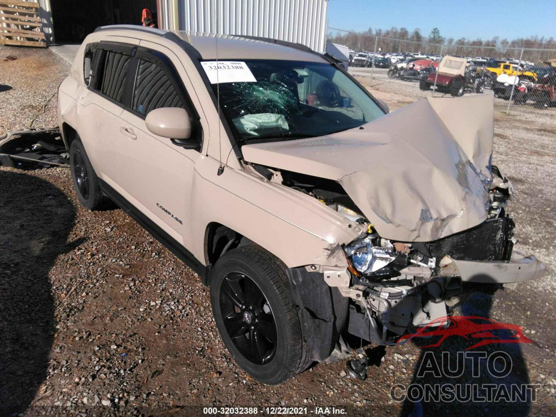 JEEP COMPASS 2017 - 1C4NJDEB3HD151116