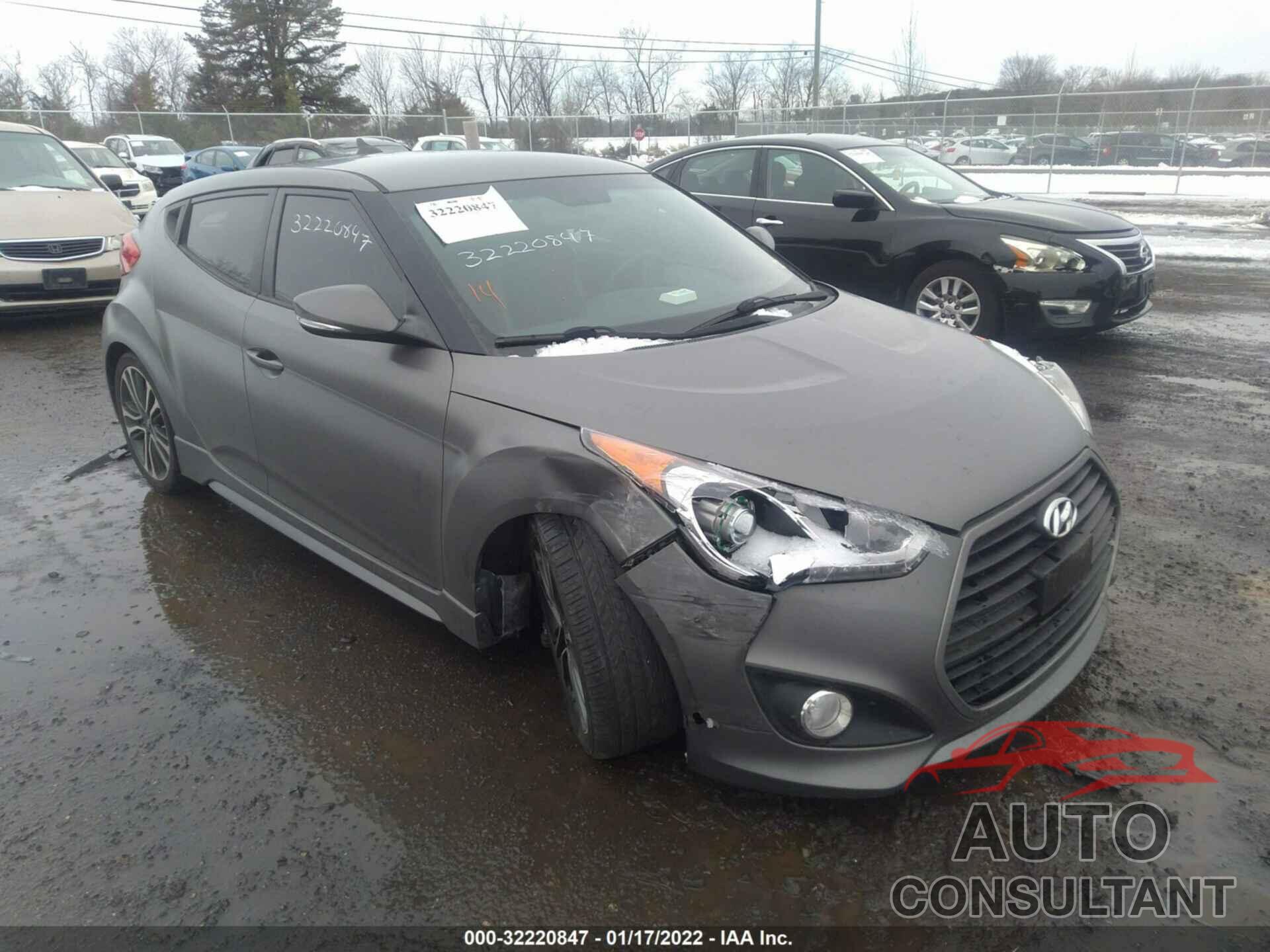 HYUNDAI VELOSTER 2016 - KMHTC6AE5GU271295