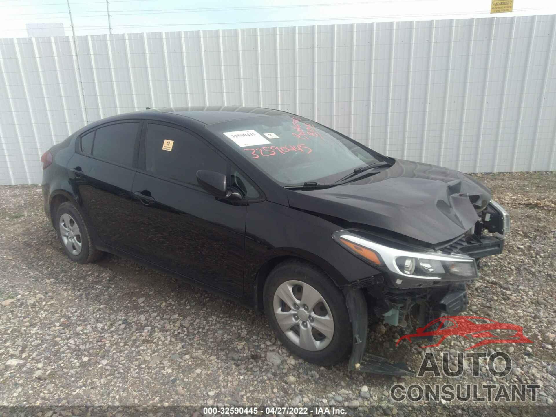 KIA FORTE 2017 - 3KPFK4A76HE151757