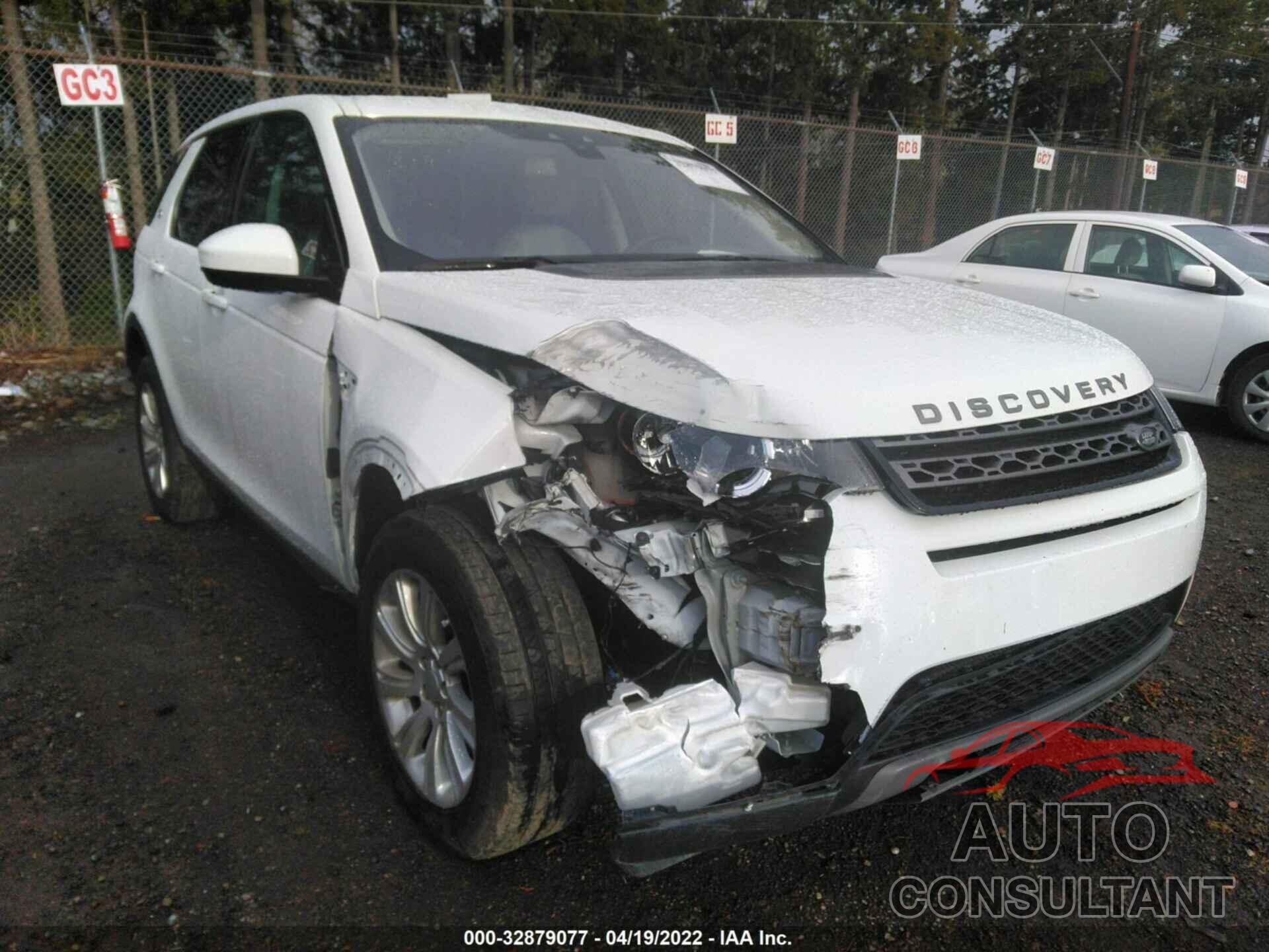 LAND ROVER DISCOVERY SPORT 2017 - SALCP2BG3HH665849