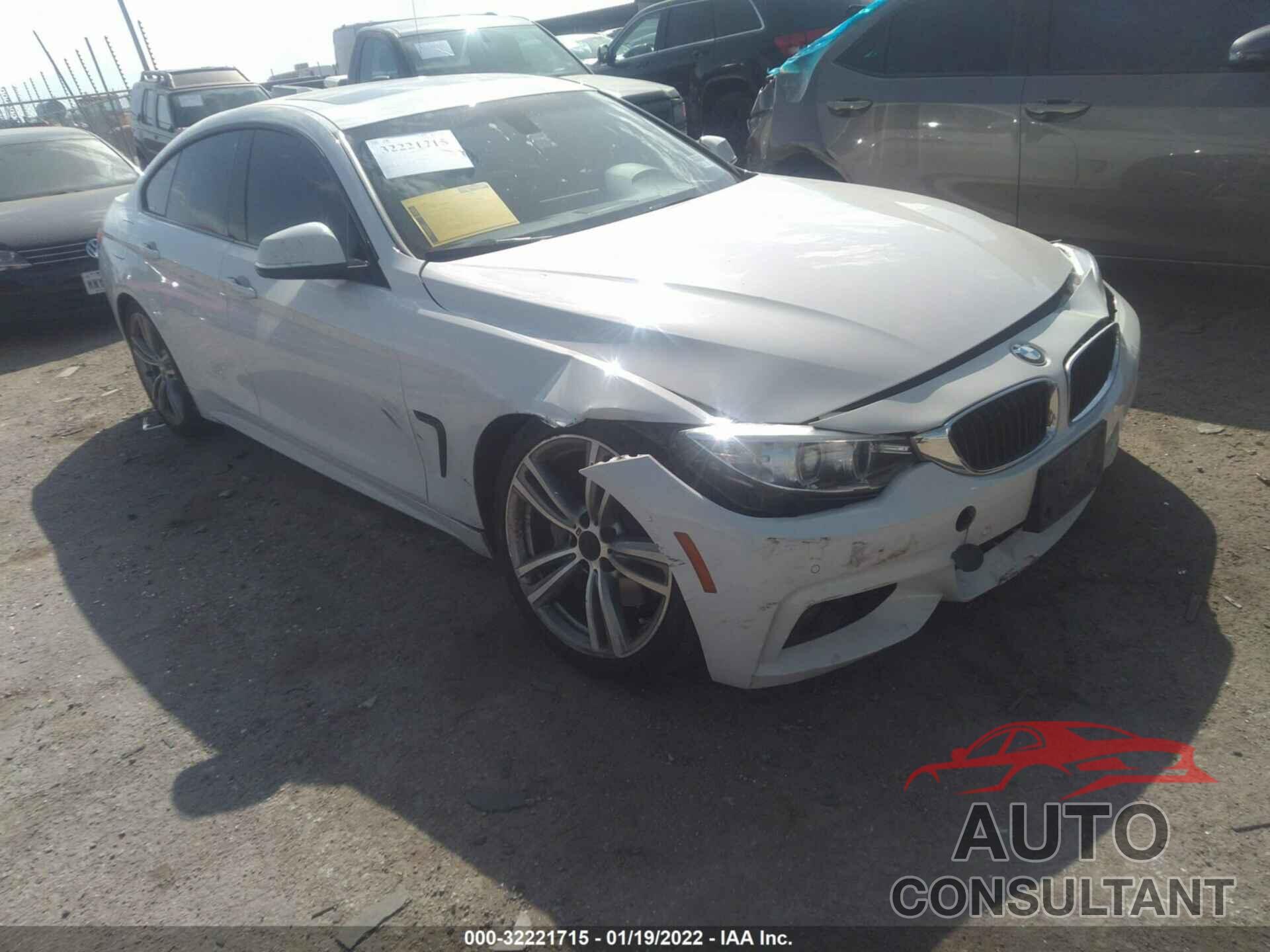 BMW 4 SERIES 2016 - WBA4B1C57GG242470