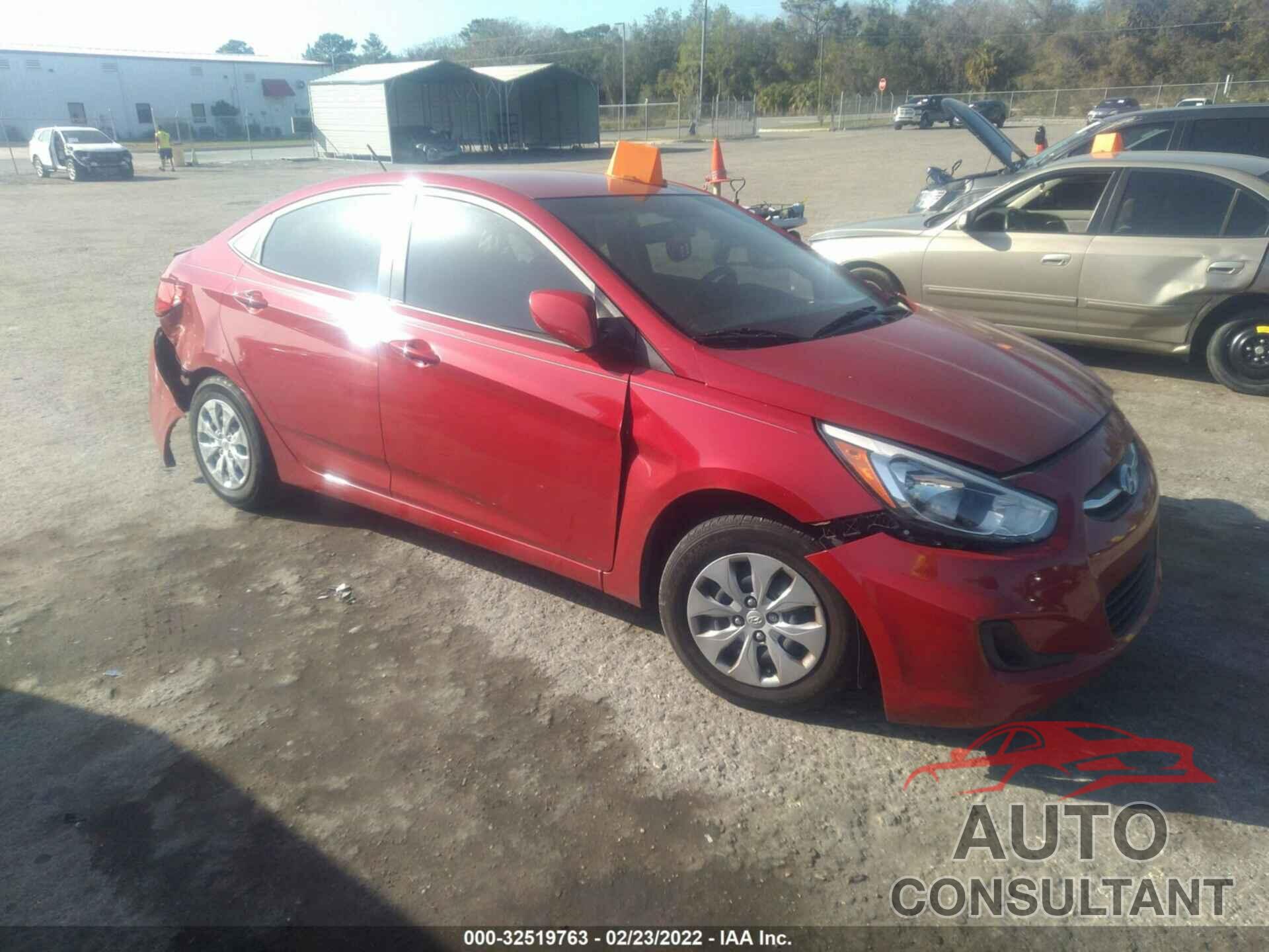 HYUNDAI ACCENT 2016 - KMHCT4AE6GU150165