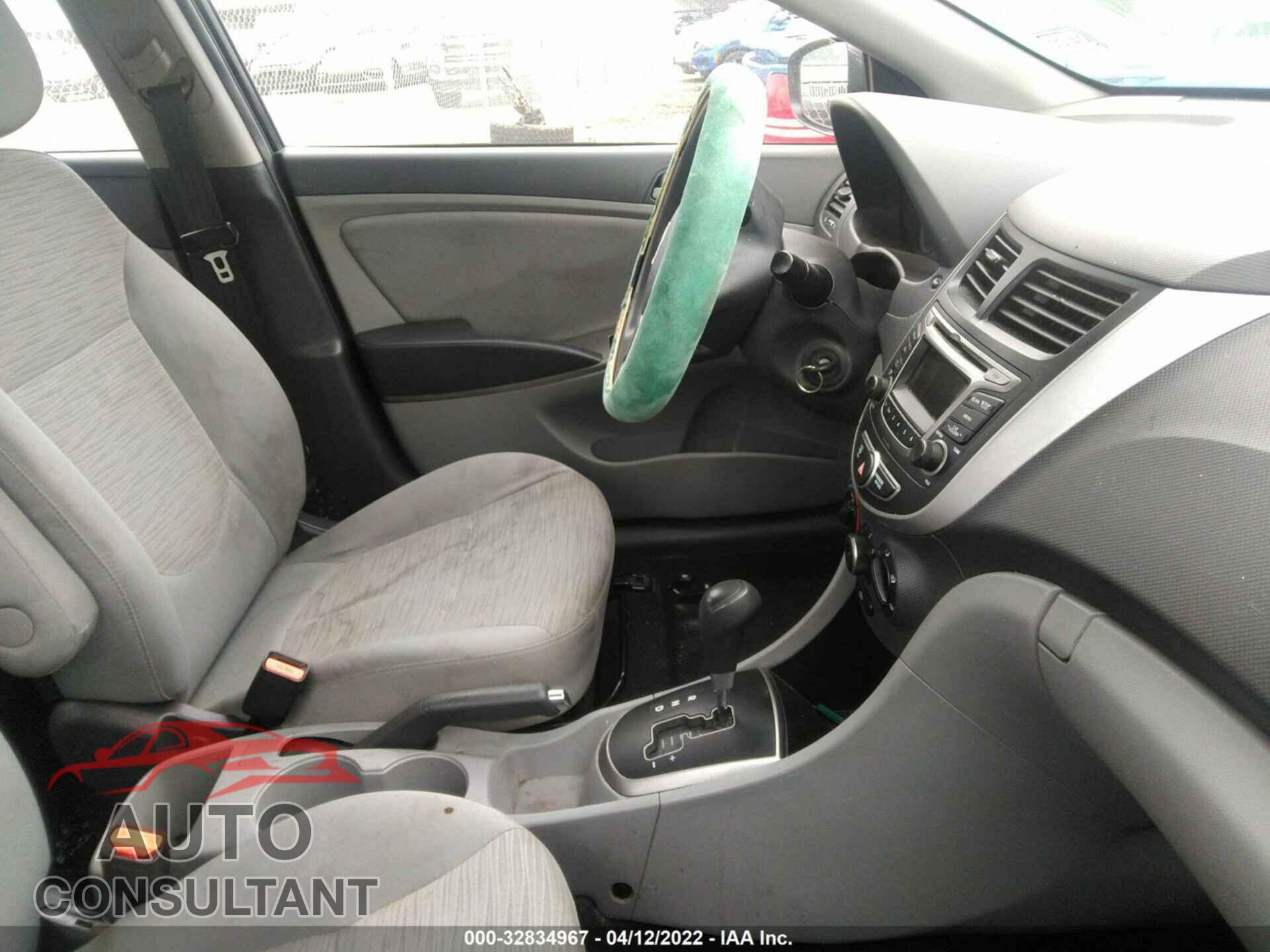 HYUNDAI ACCENT 2017 - KMHCT4AE6HU194877