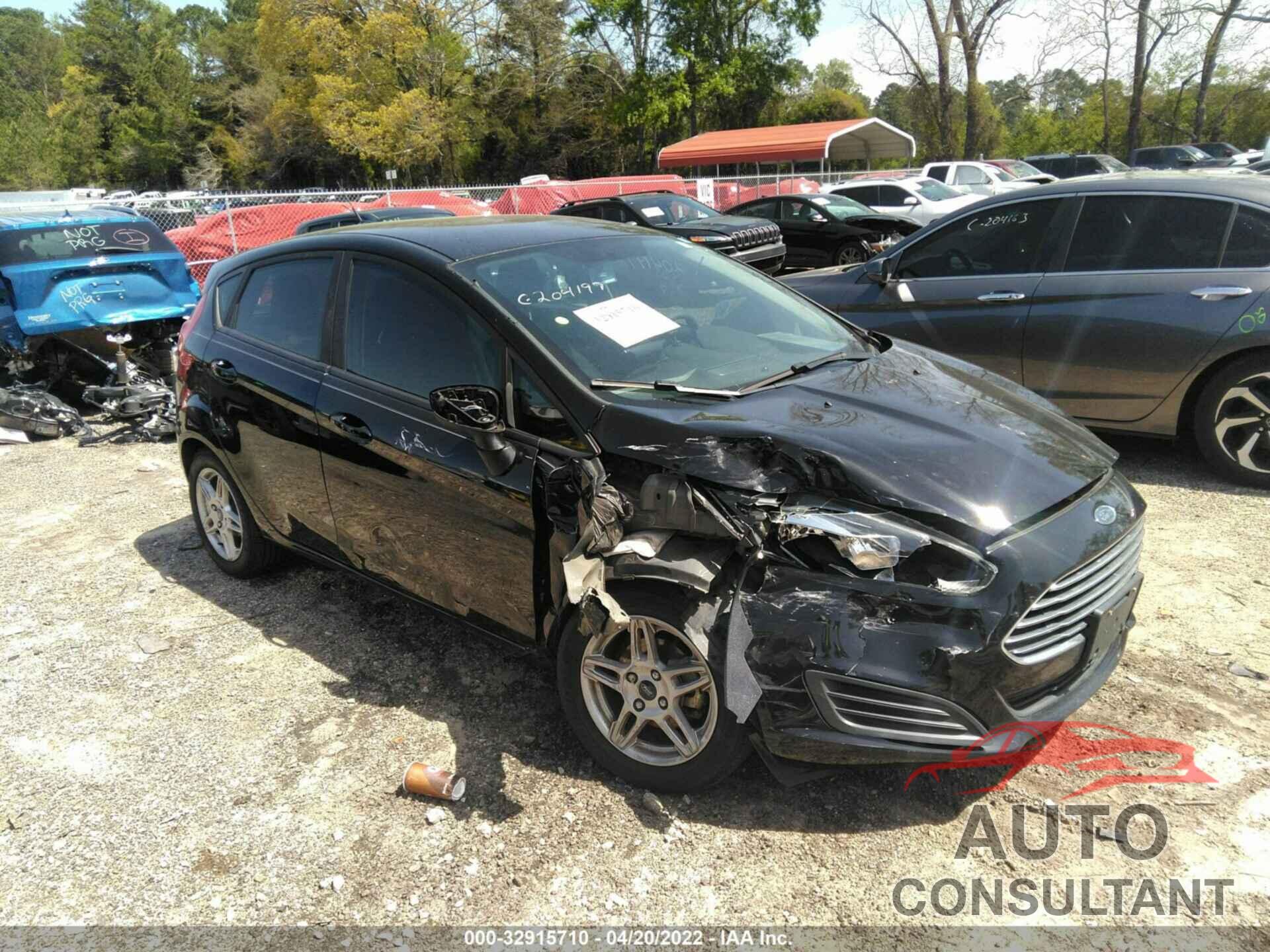 FORD FIESTA 2017 - 3FADP4EJ9HM102336