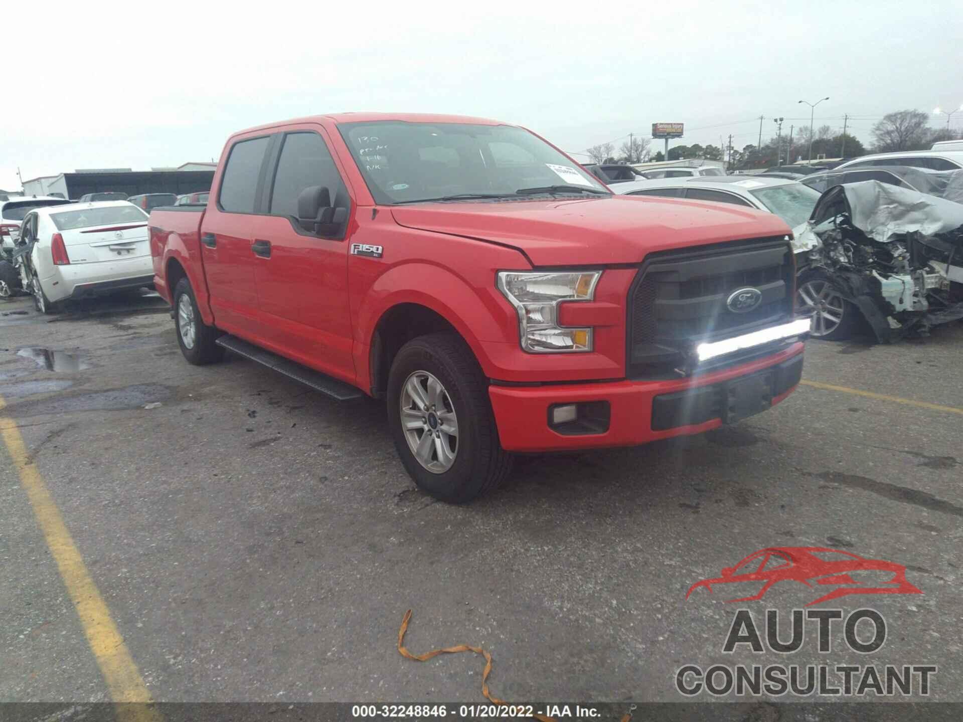 FORD F-150 2016 - 1FTEW1CF8GKE71709
