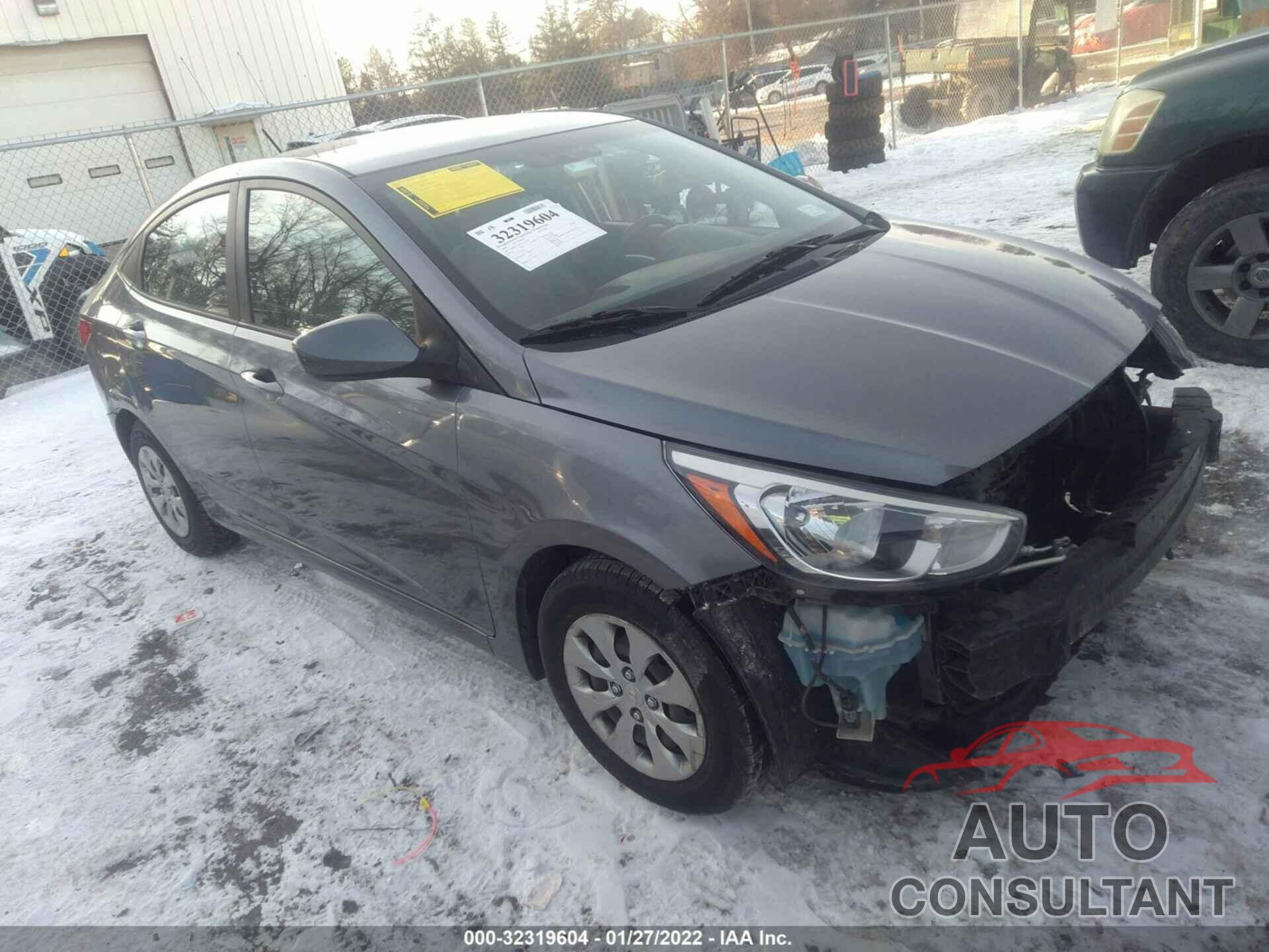 HYUNDAI ACCENT 2016 - KMHCT4AE9GU095730