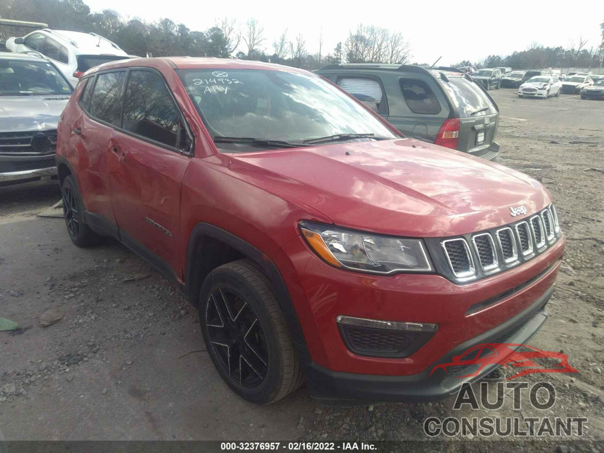 JEEP COMPASS 2018 - 3C4NJCAB9JT214932