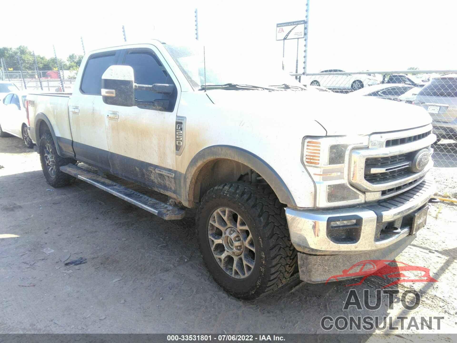 FORD SUPER DUTY F-250 SRW 2020 - 1FT7W2BT9LEC67306