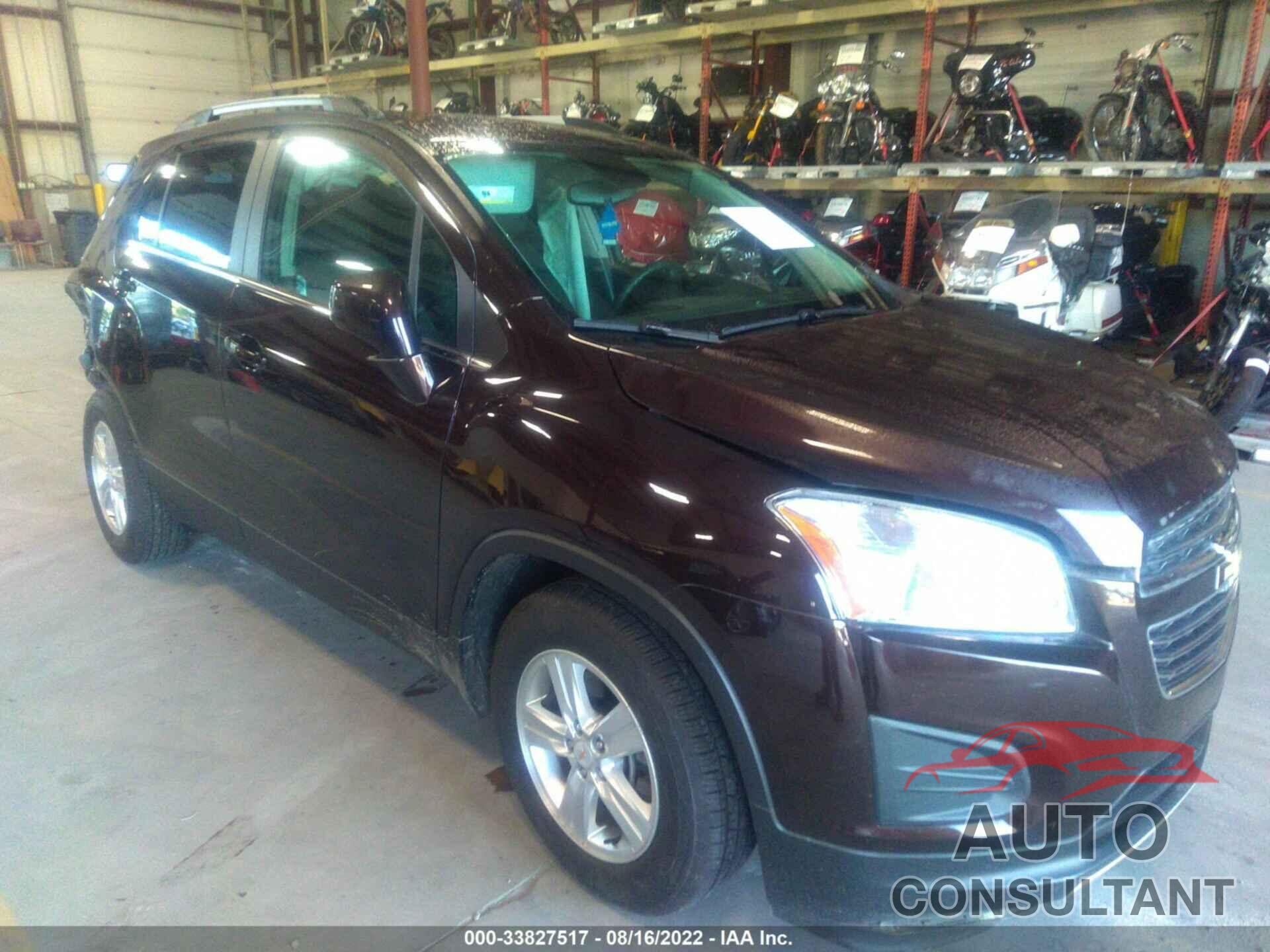 CHEVROLET TRAX 2016 - KL7CJLSB4GB644249