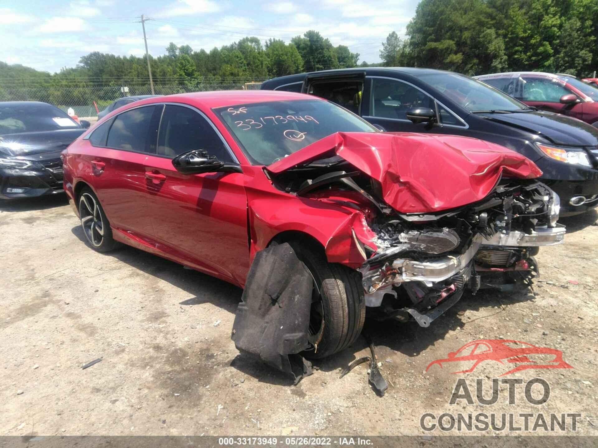 HONDA ACCORD SEDAN 2021 - 1HGCV1F46MA090271