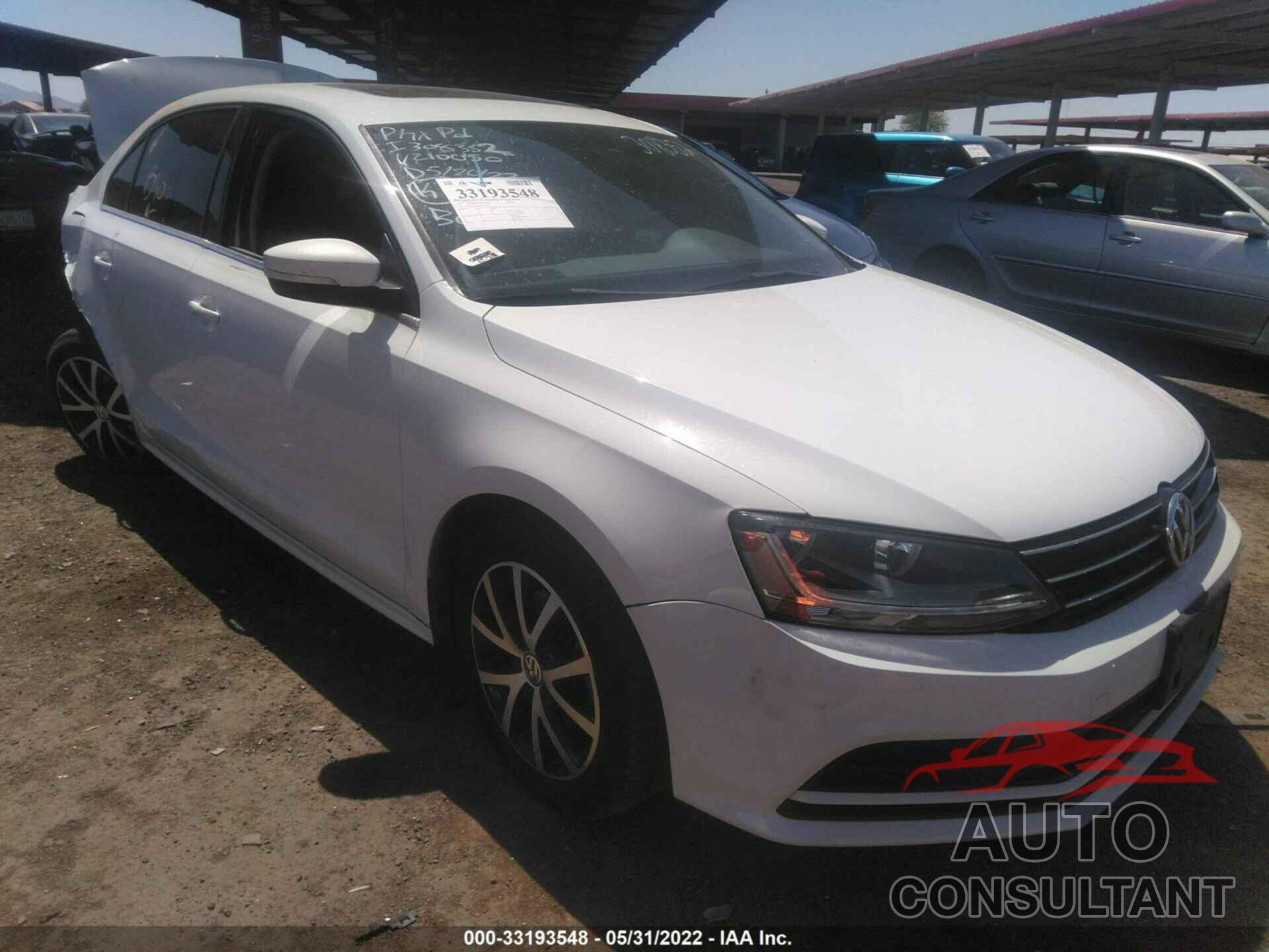 VOLKSWAGEN JETTA 2017 - 3VWDB7AJ9HM210050