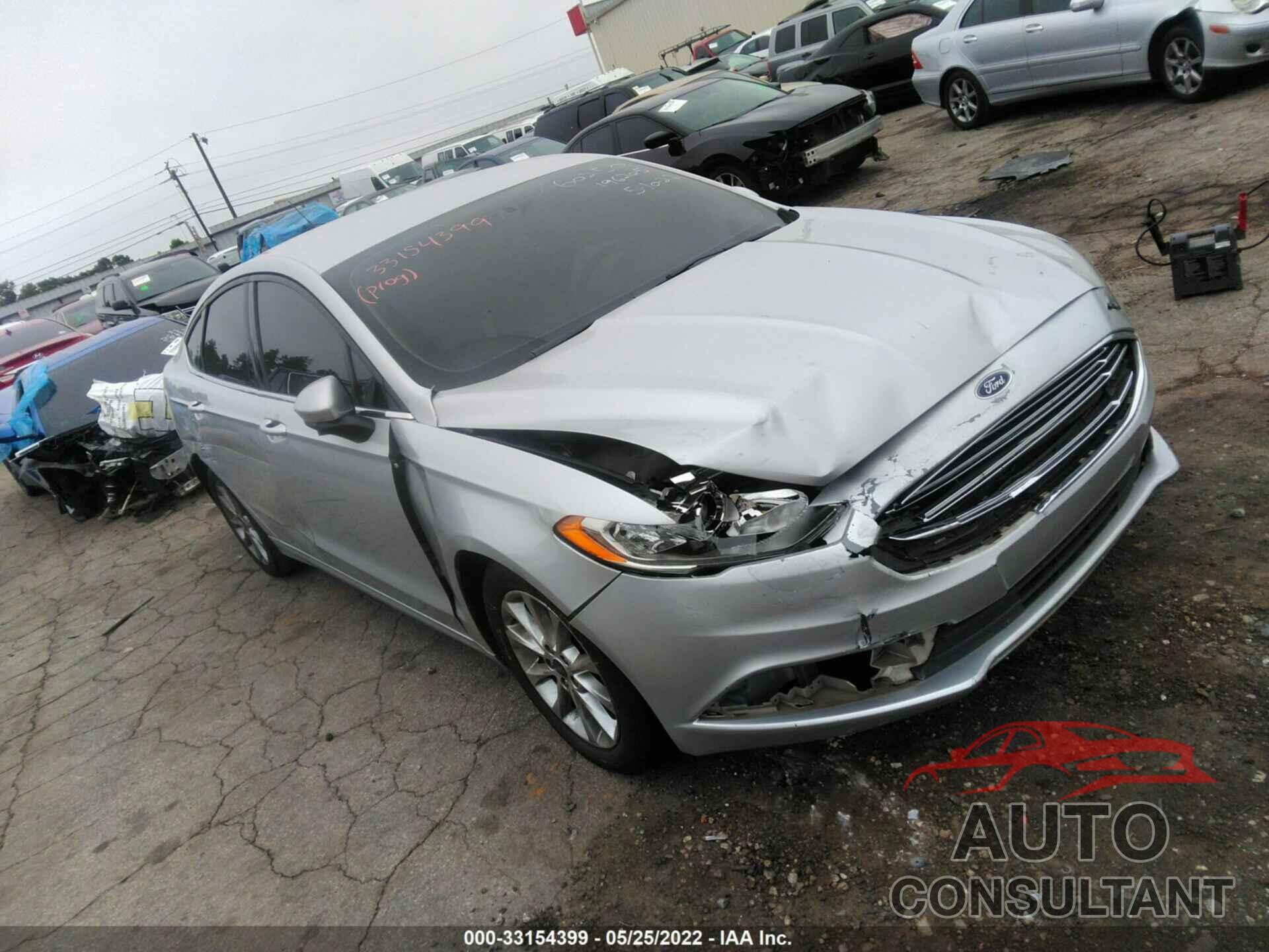 FORD FUSION 2017 - 3FA6P0H74HR260250