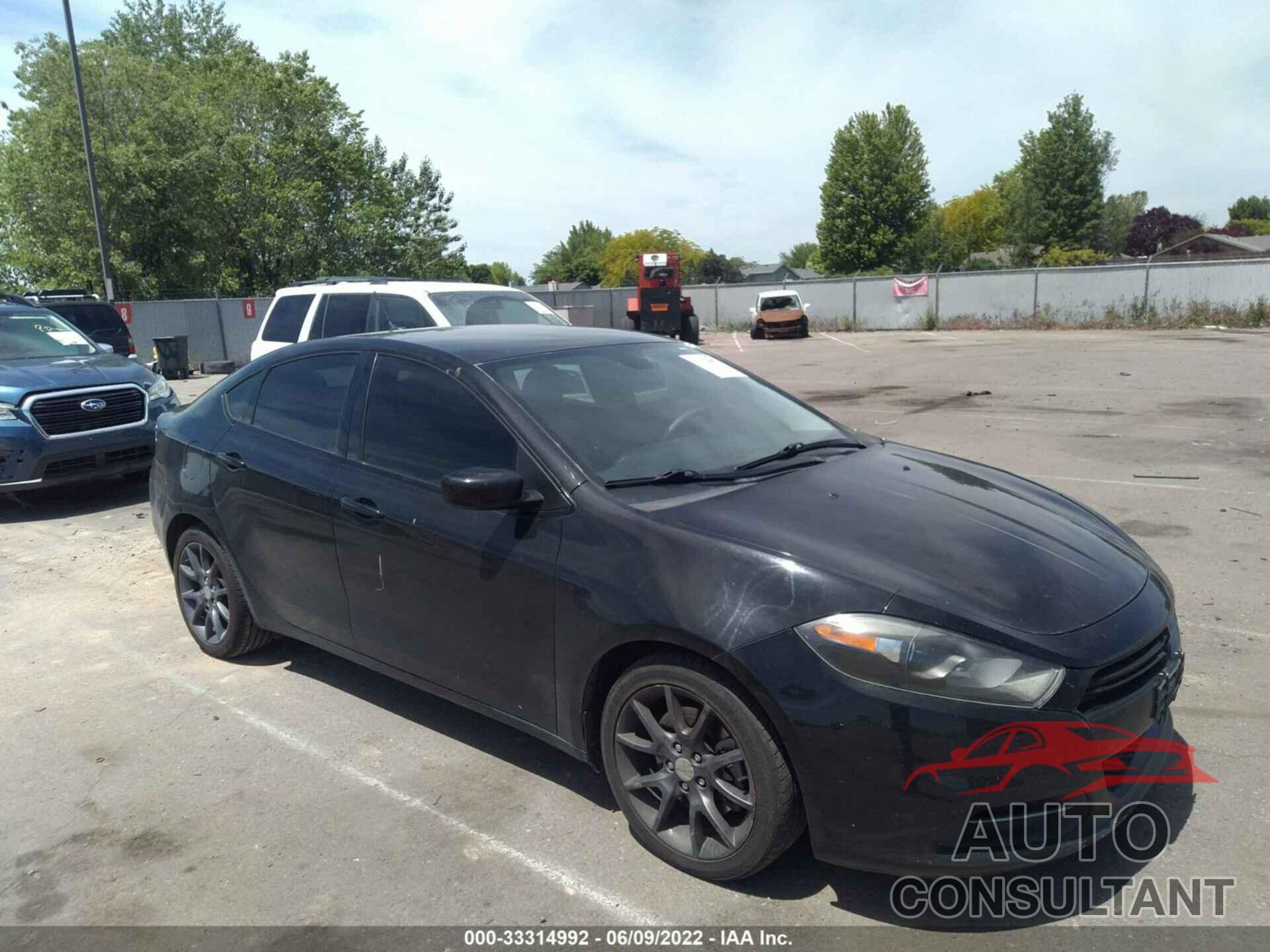 DODGE DART 2016 - 1C3CDFAA9GD555435