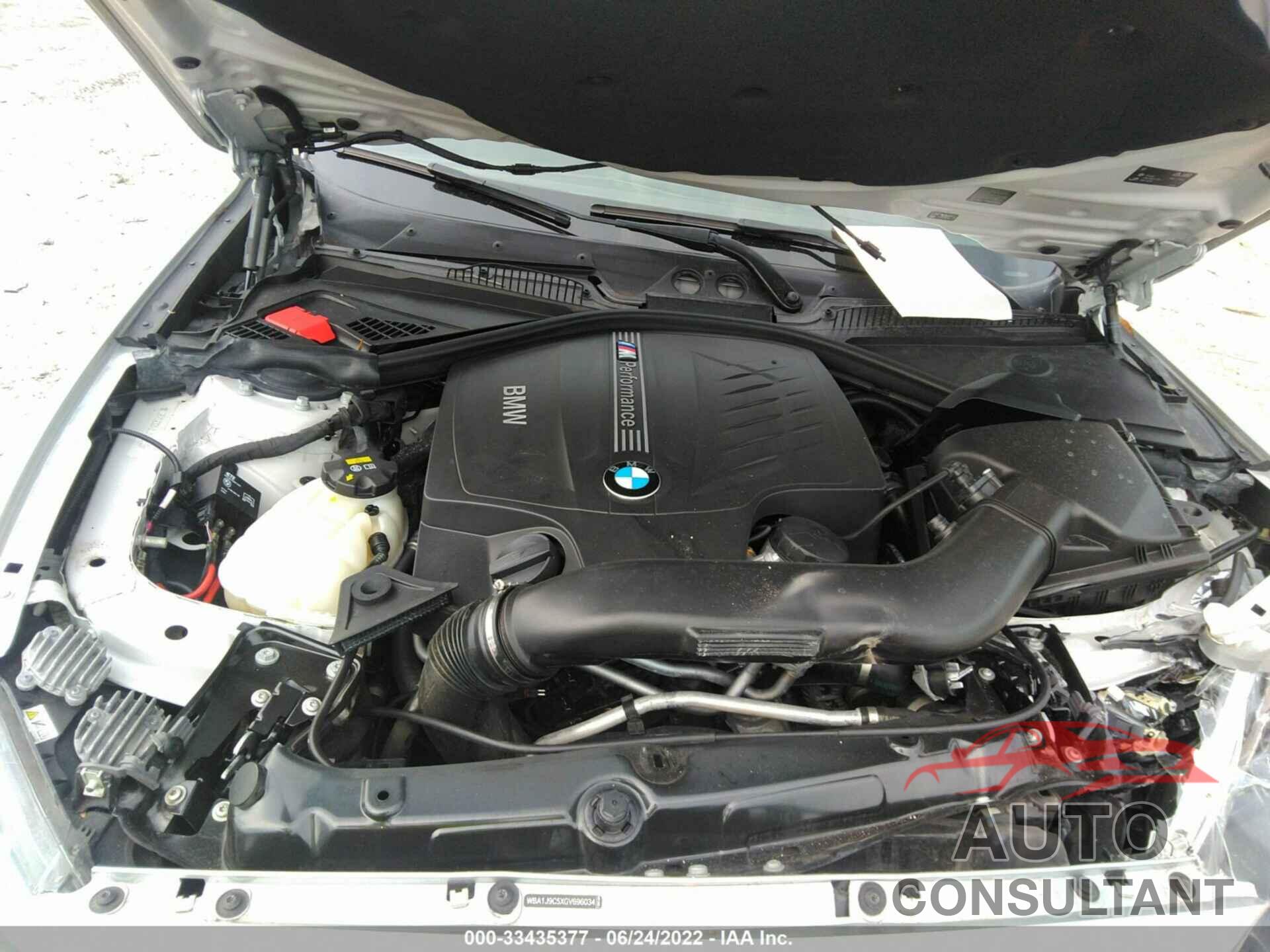 BMW 2 SERIES 2016 - WBA1J9C5XGV696034