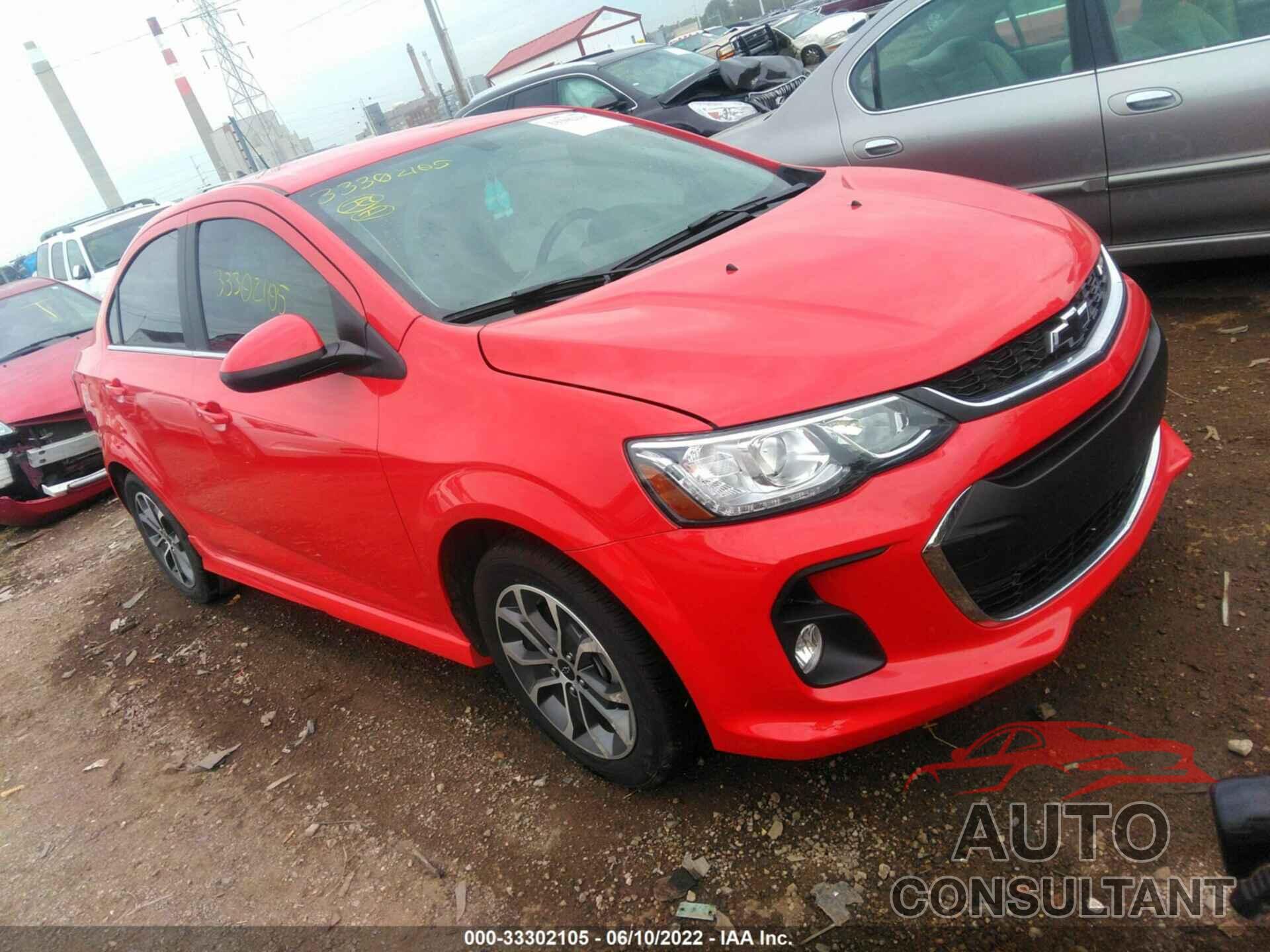 CHEVROLET SONIC 2020 - 1G1JD5SB4L4104968