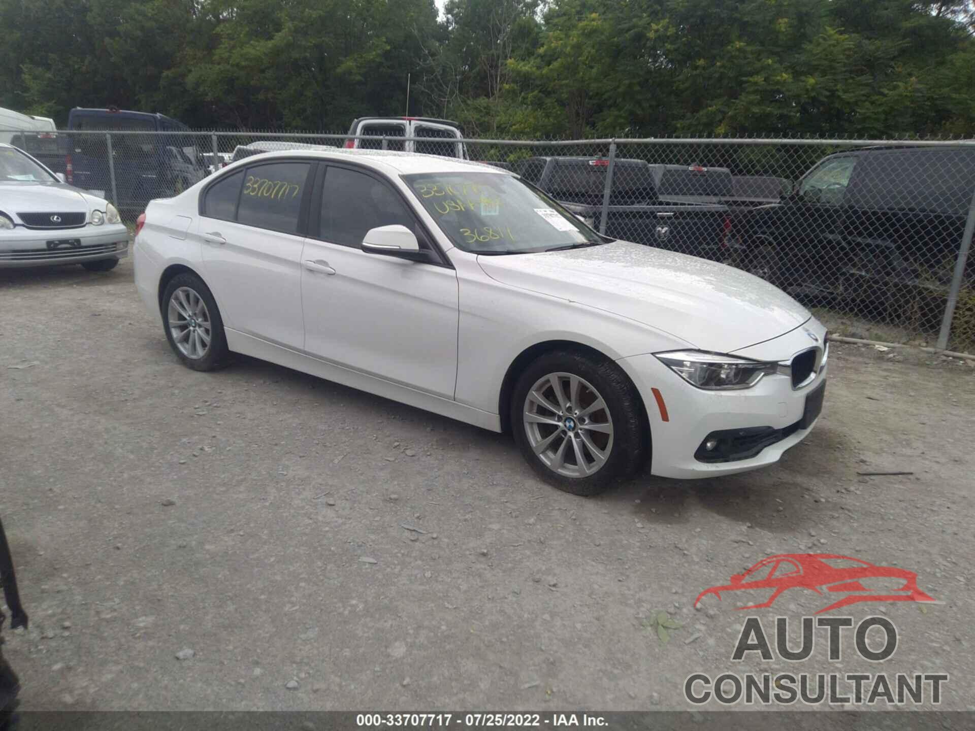 BMW 3 SERIES 2018 - WBA8A3C59JA489547