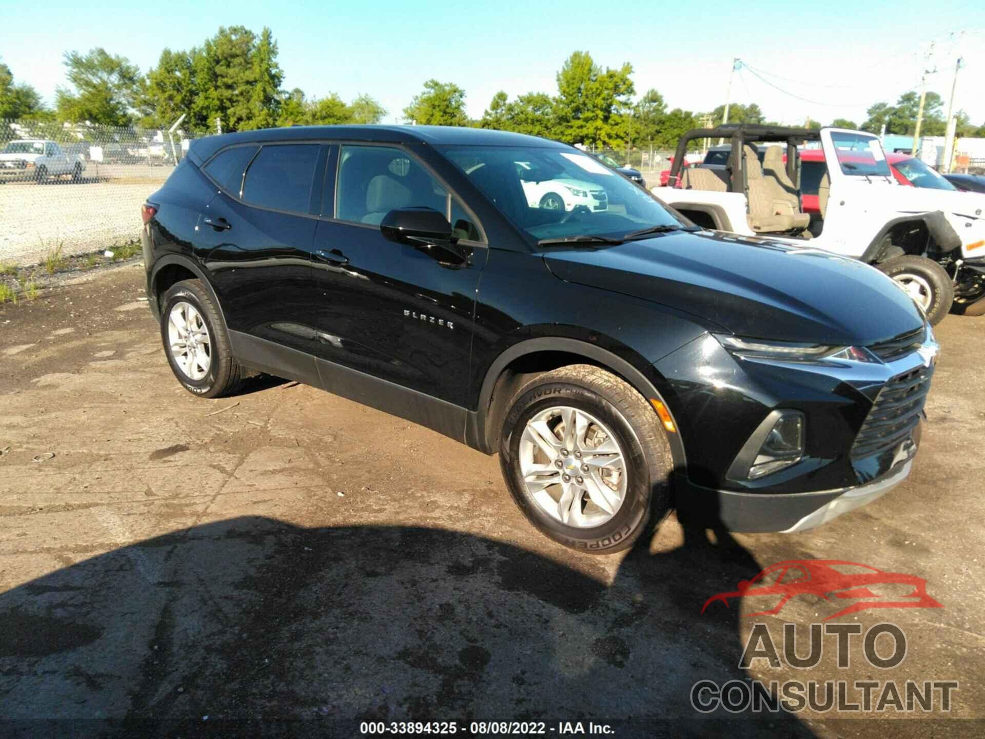 CHEVROLET BLAZER 2021 - 3GNKBCRS1MS504586