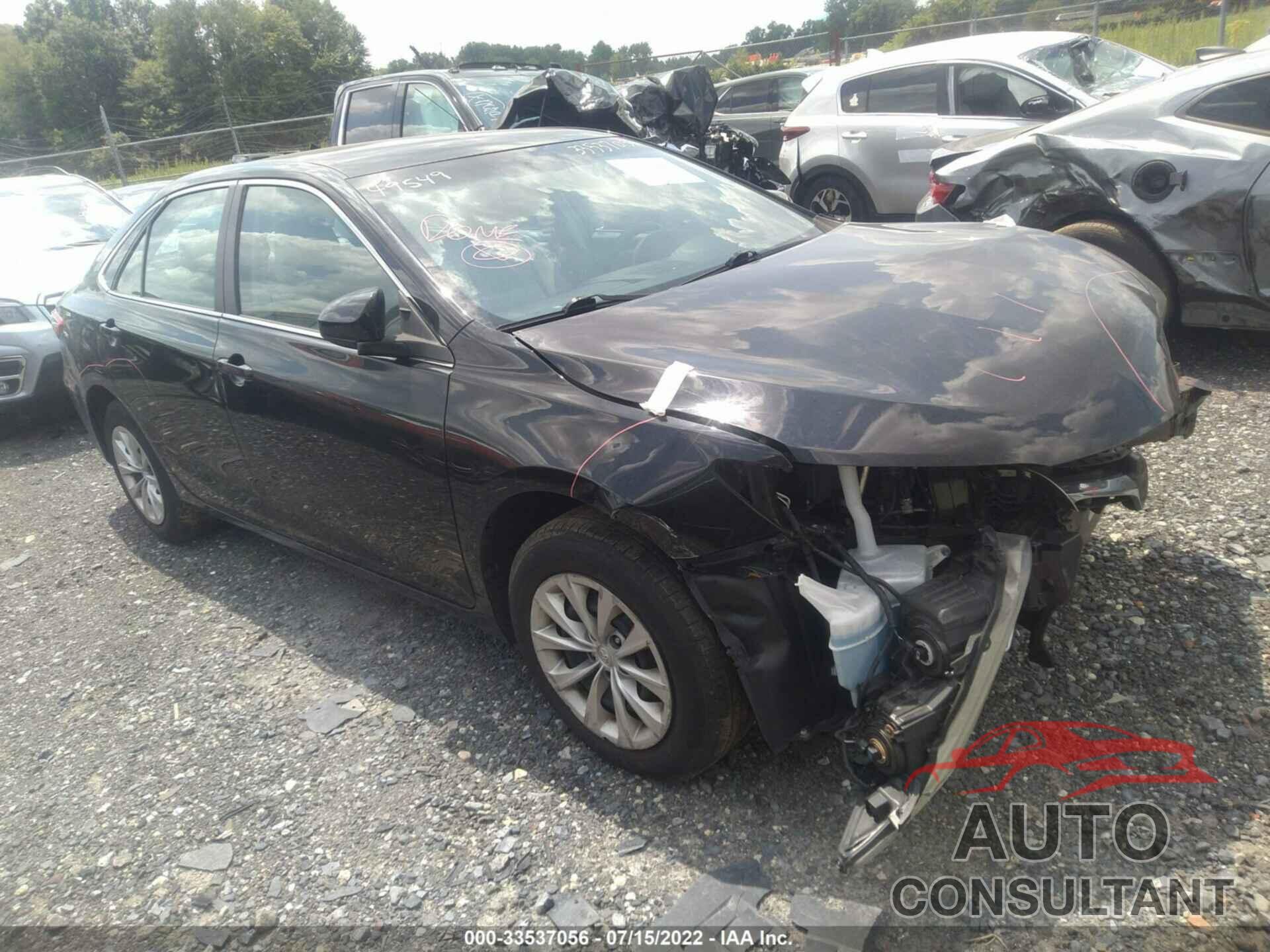 TOYOTA CAMRY 2016 - 4T4BF1FK6GR535540