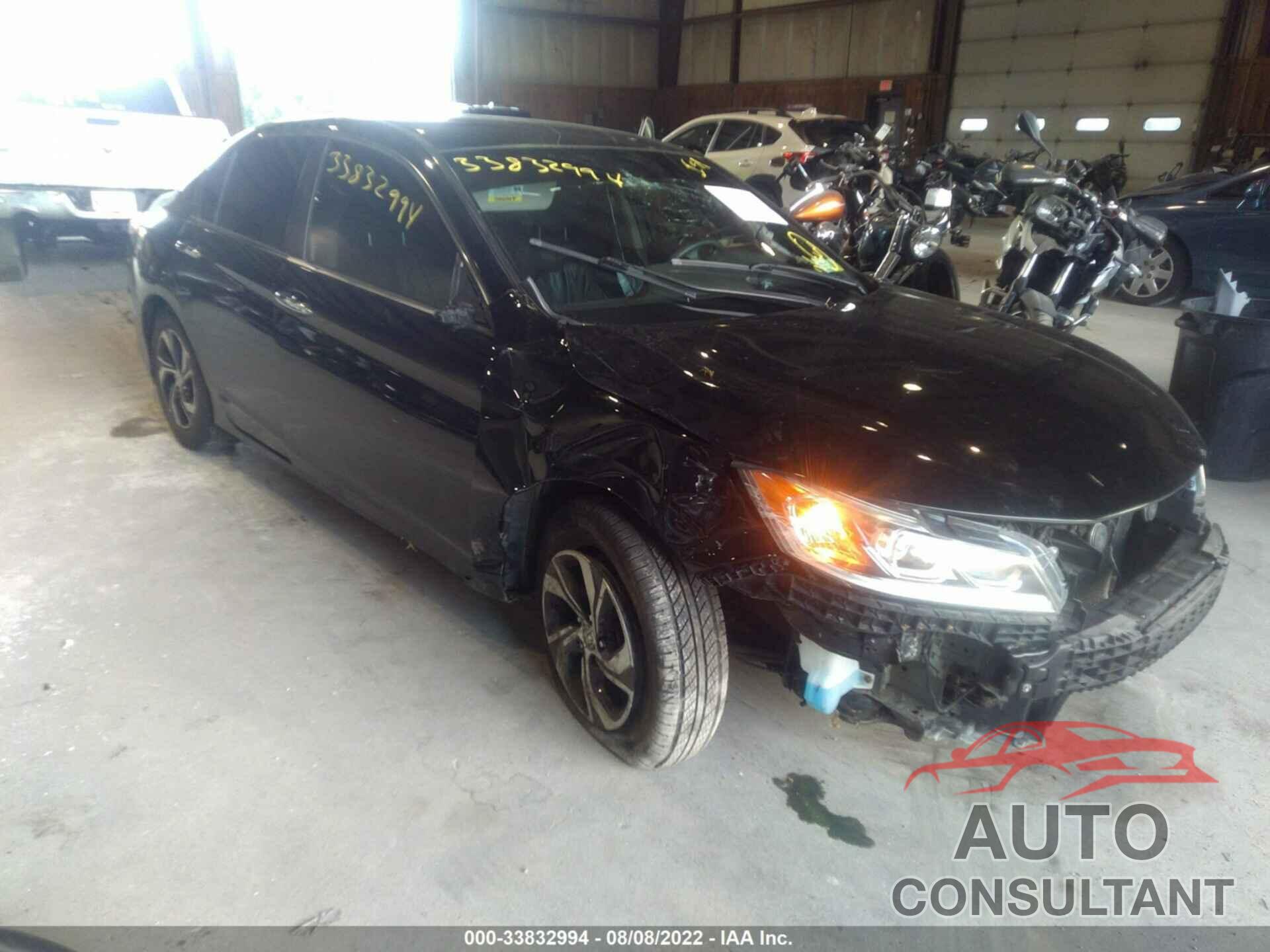 HONDA ACCORD SEDAN 2016 - 1HGCR2F36GA212780