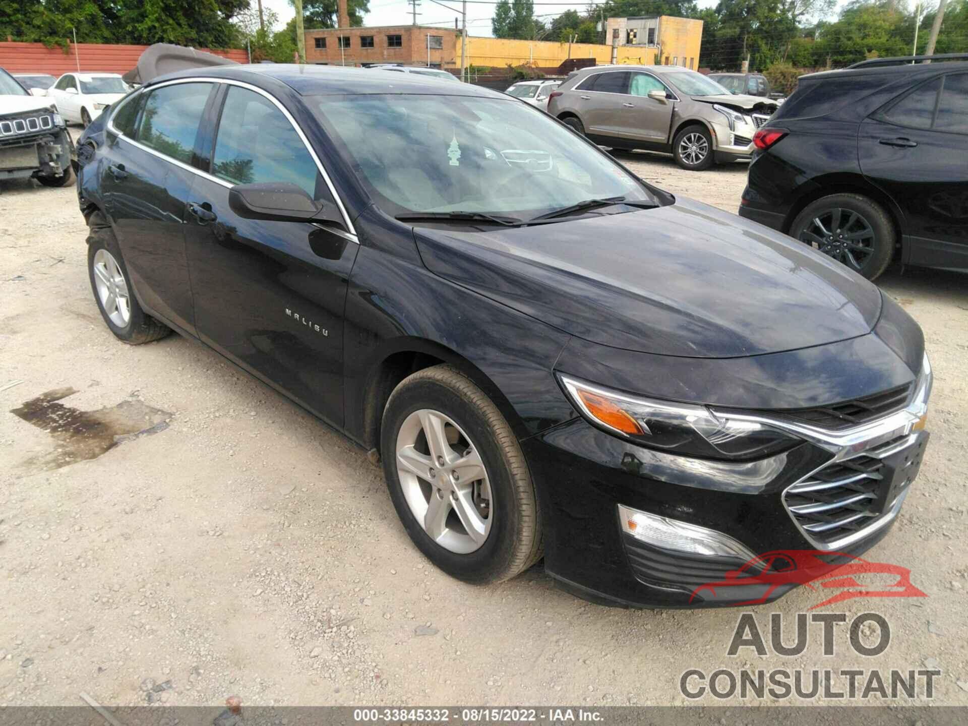 CHEVROLET MALIBU 2021 - 1G1ZB5ST2MF076563