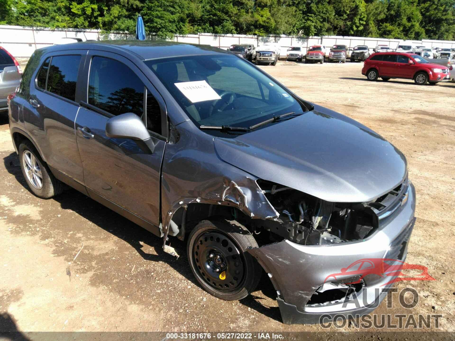 CHEVROLET TRAX 2020 - 3GNCJKSB2LL165079