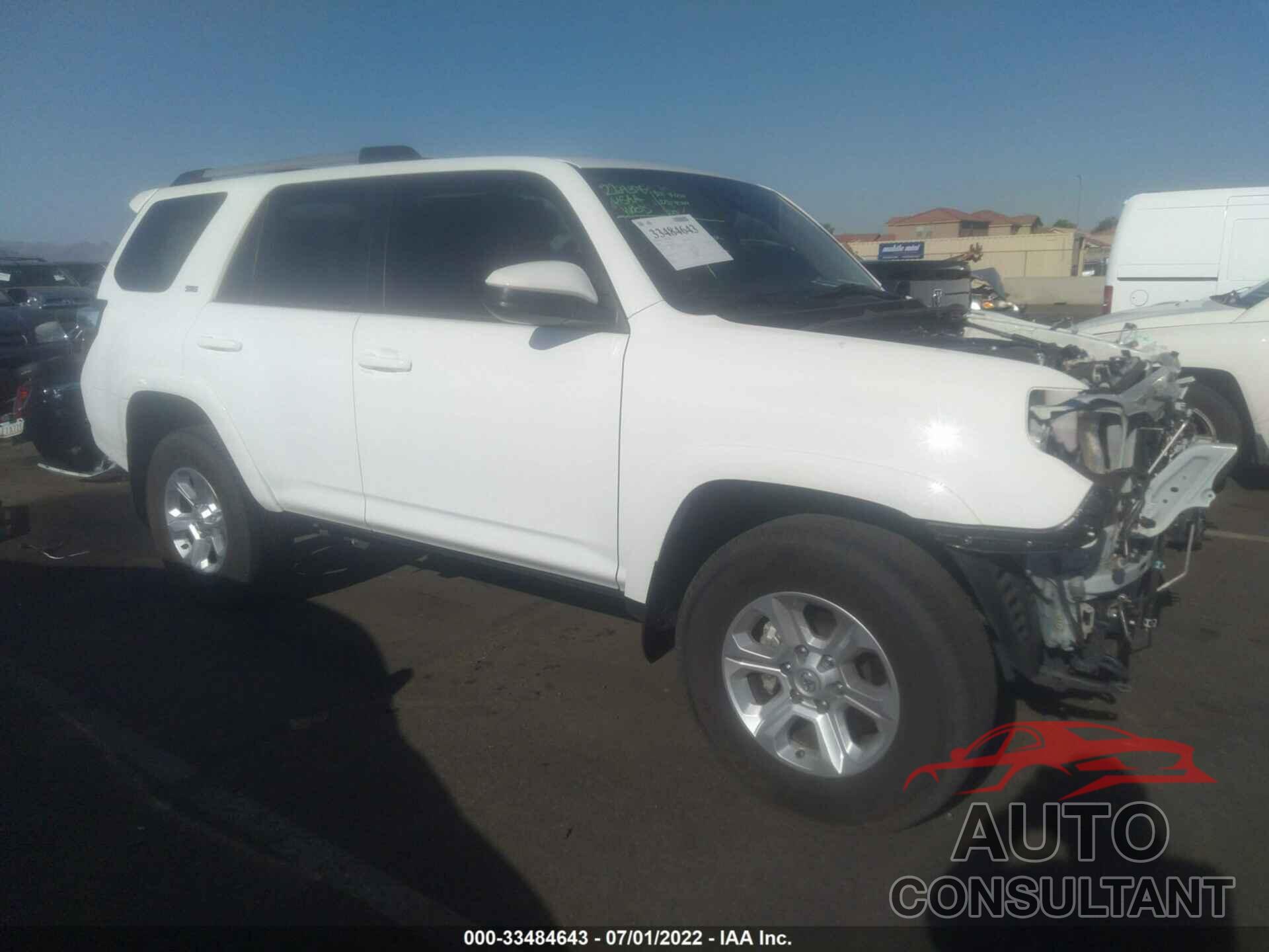 TOYOTA 4RUNNER 2021 - JTEMU5JR5M5897255