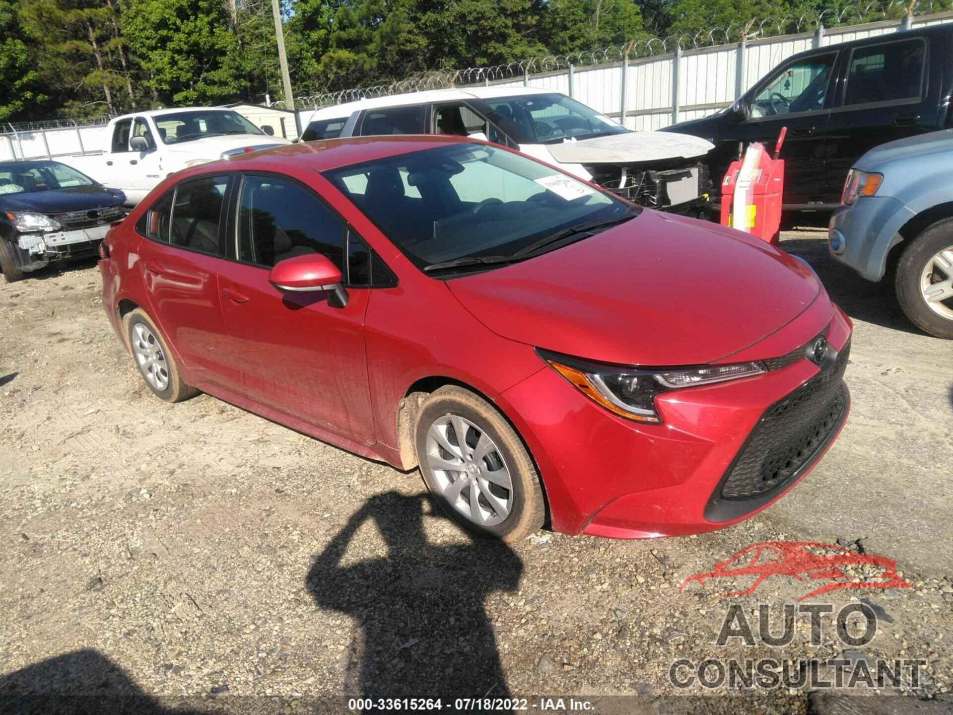 TOYOTA COROLLA 2021 - 5YFEPMAE6MP150659