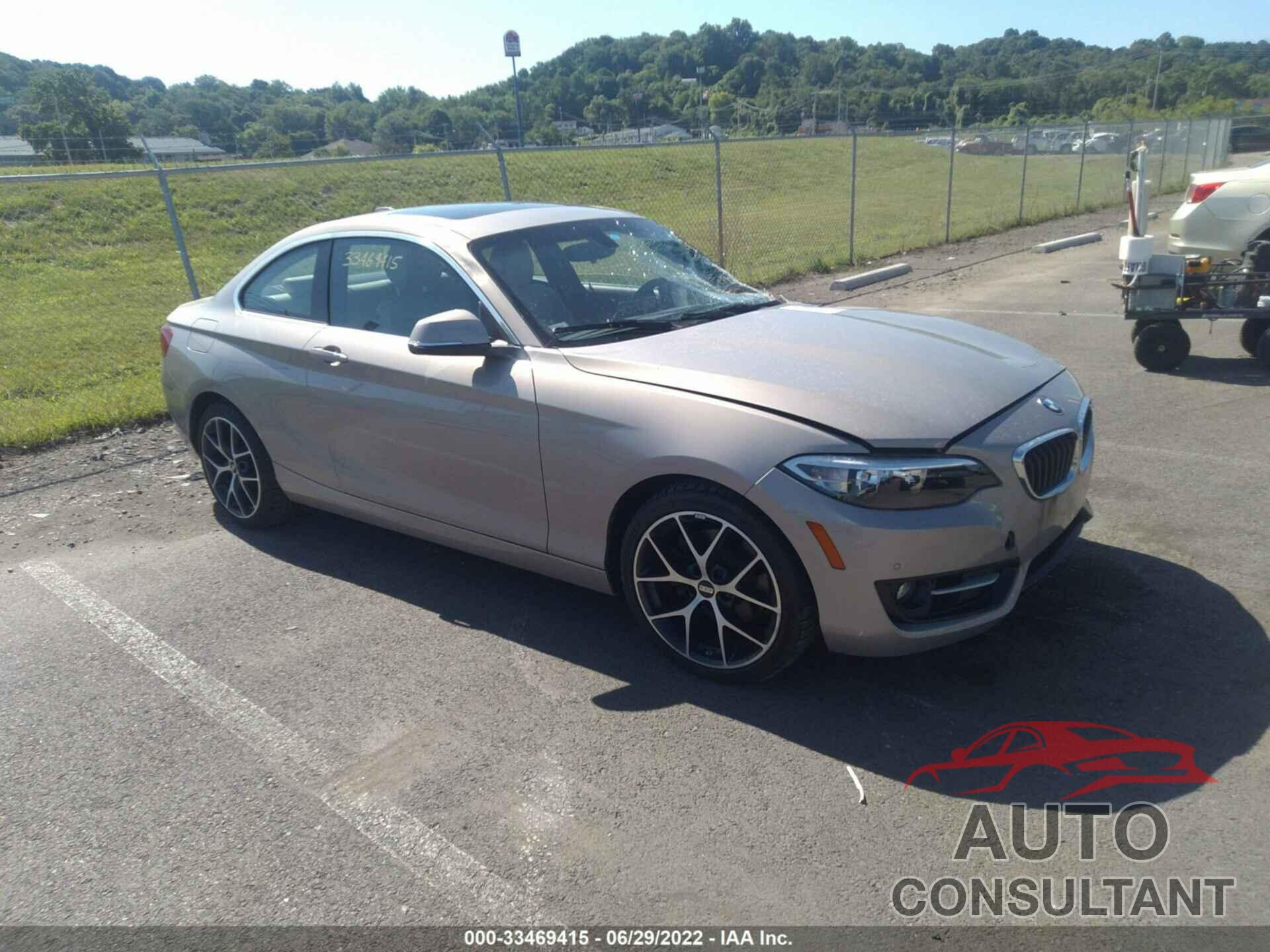 BMW 2 SERIES 2016 - WBA1F5C53GV343712