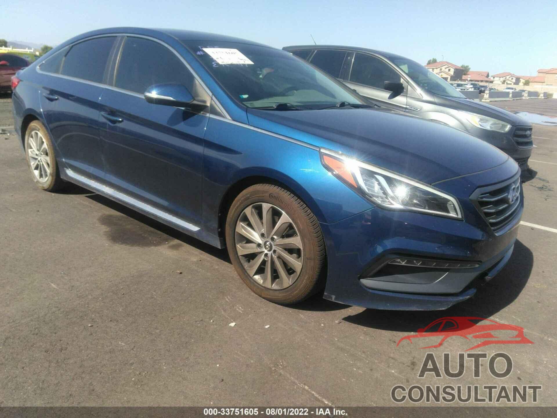 HYUNDAI SONATA 2017 - 5NPE34AF5HH440947