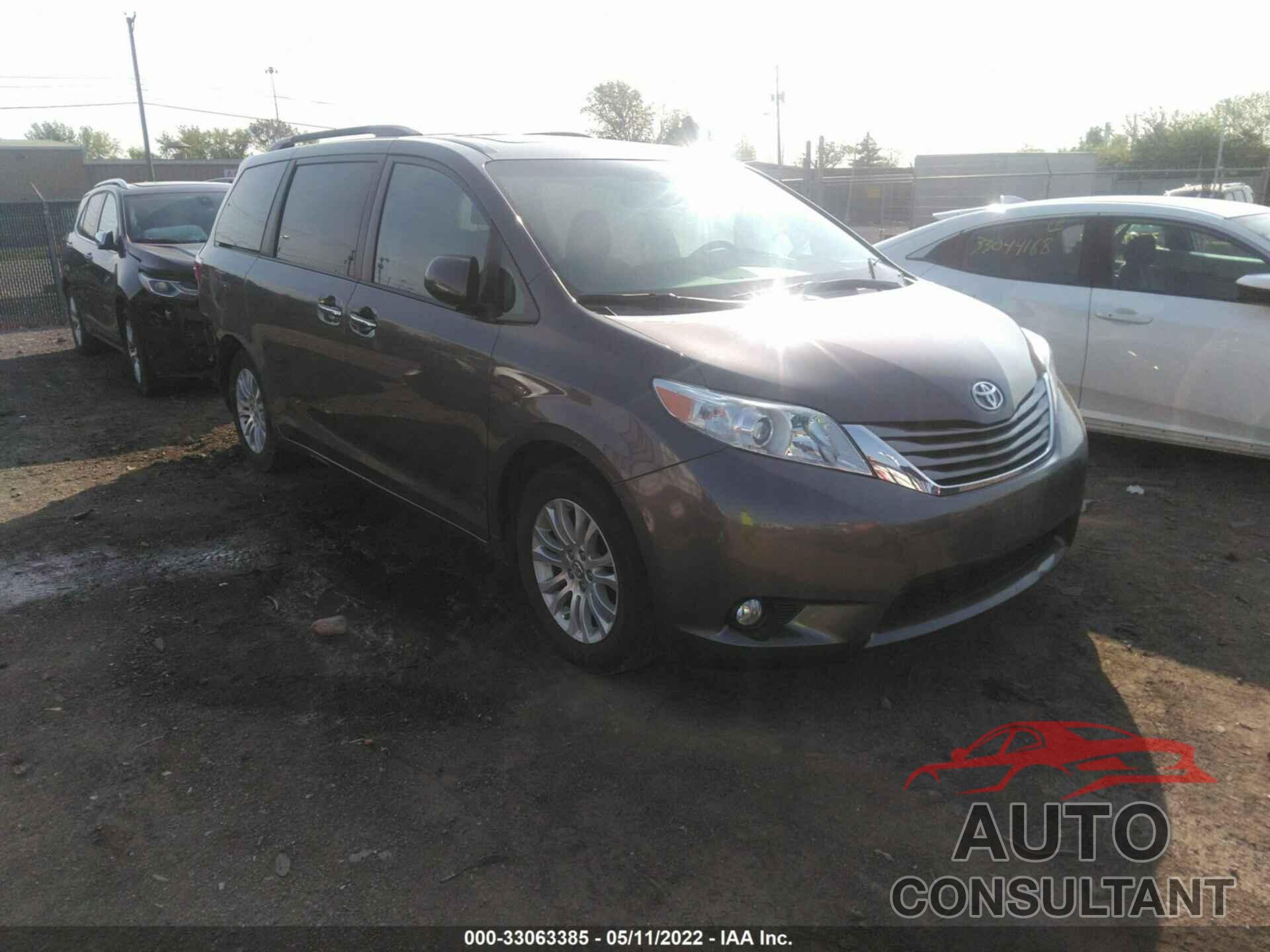 TOYOTA SIENNA 2016 - 5TDYK3DC2GS715453