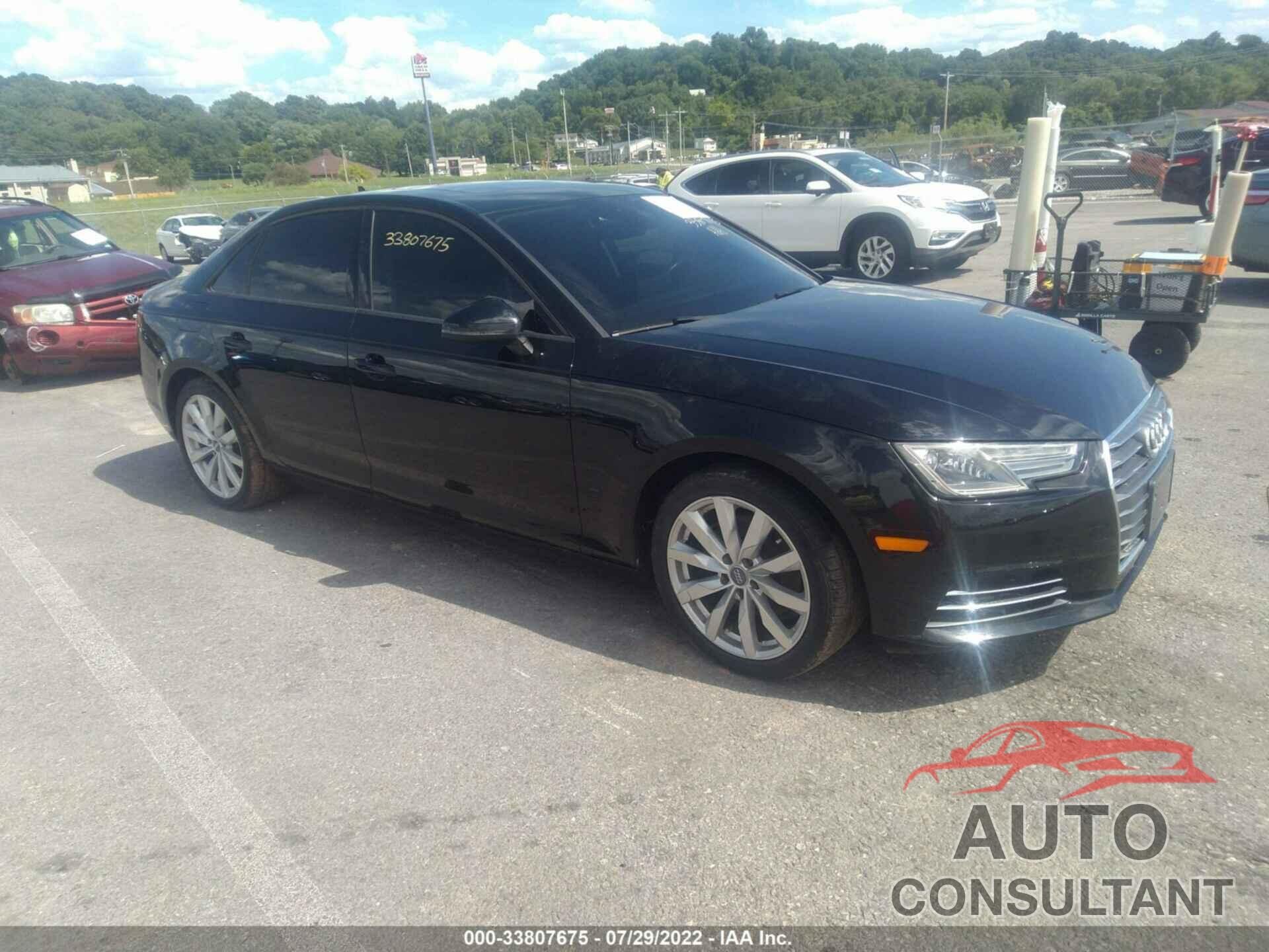 AUDI A4 2017 - WAUGMAF46HN030828